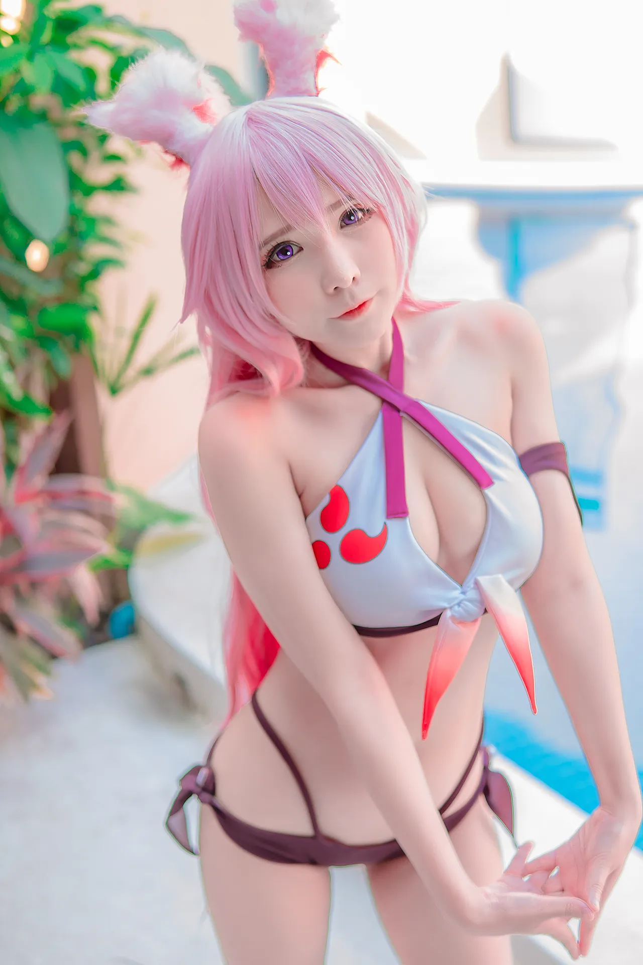 Lightcos - Yae Sakura Bikini [14P-56MB]