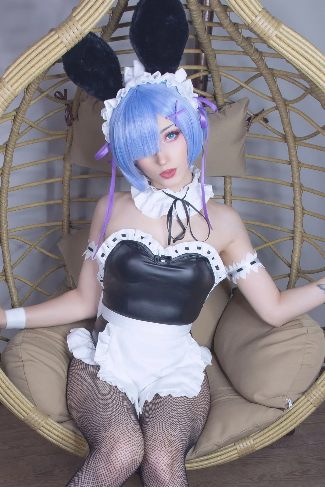 ShiroKitsune - Rem Bunny Suit [60P-118MB]