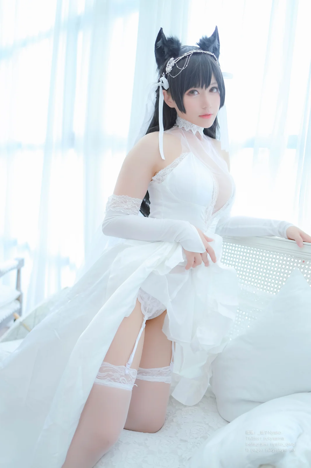 Nyako喵子 - 爱宕婚纱 [62P-264MB]