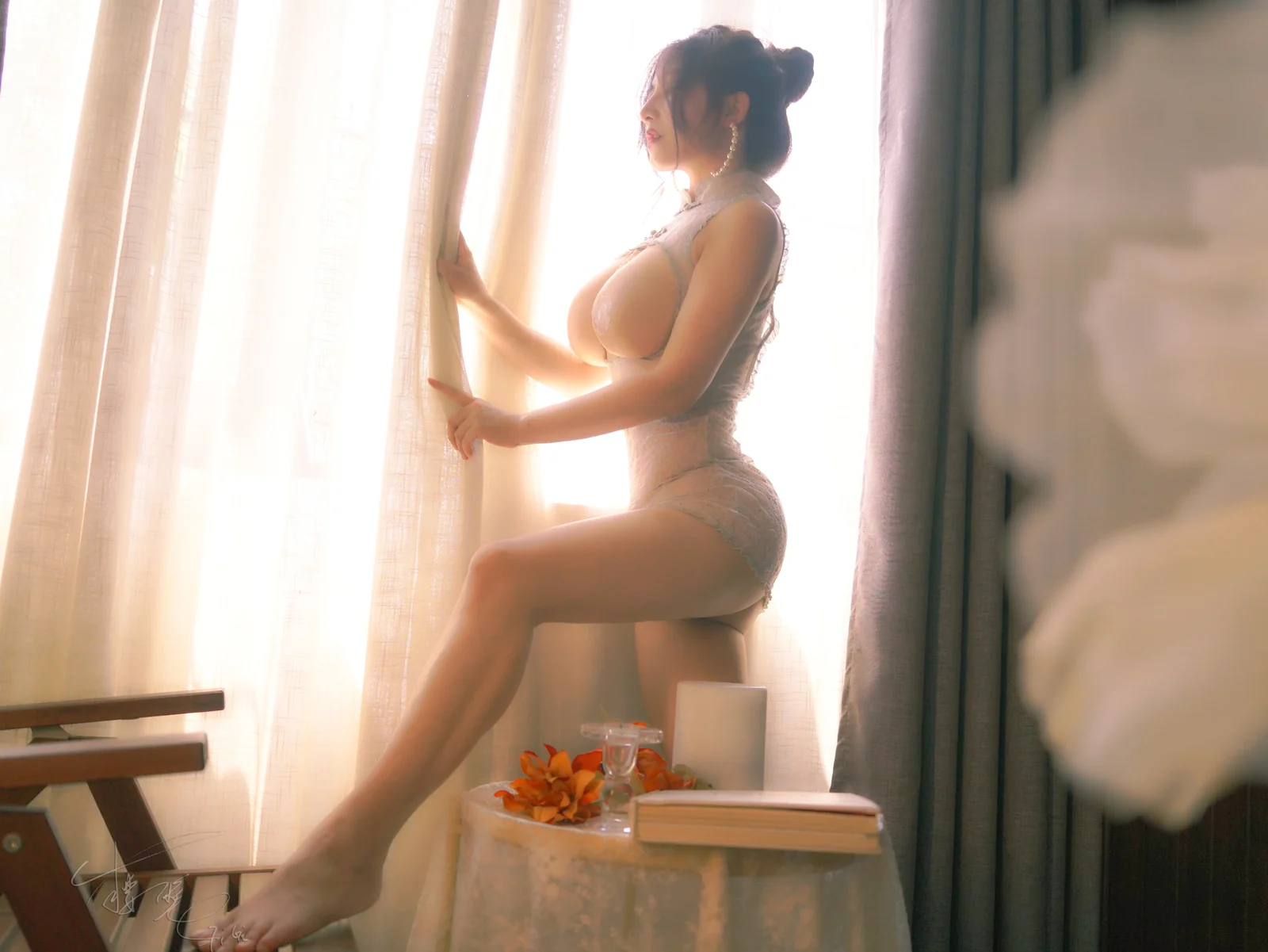 樱晚GiGi - 拂动了谁的窗纱 [20P-167MB]