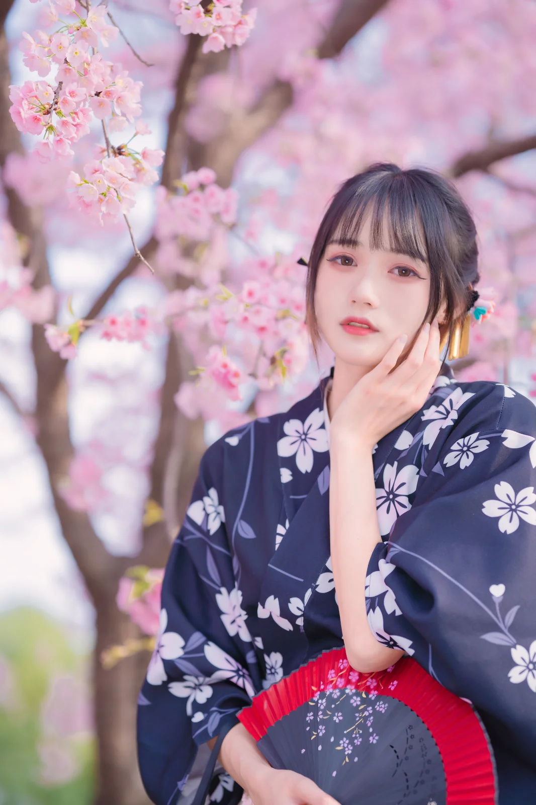 兔子Zzz不吃胡萝卜 - 樱花烂漫时 [25P-256MB]
