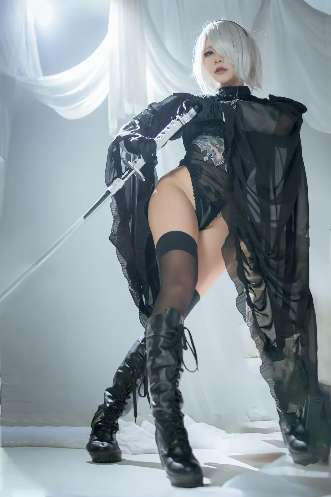 是一只熊仔吗 - Nier 2B Dress Ver [6P-35MB]