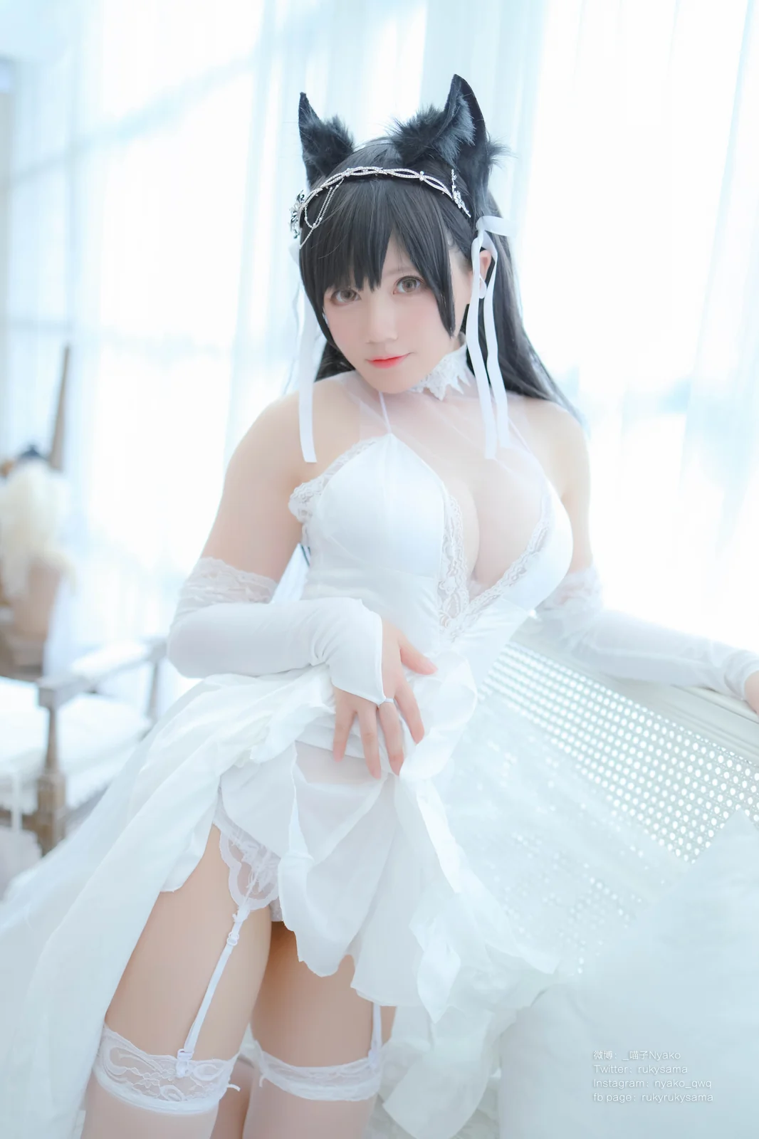 Nyako喵子 - 爱宕婚纱 [62P-264MB]