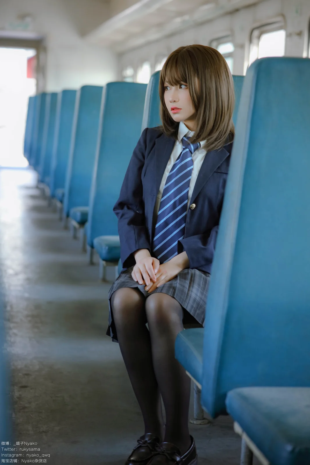喵子Nyako - 列车JK [80P1V-508MB]