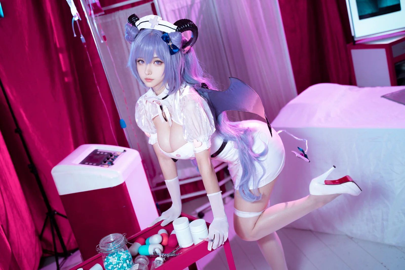 eya-狮砸 - 刻晴护士 12P [12P-156MB]
