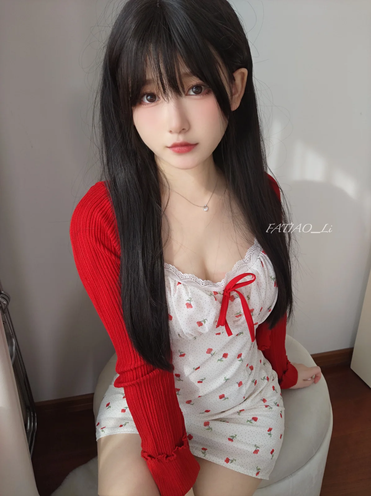 迷之呆梨(发条少女) - 春日少女 77P3V [77P3V-261MB]