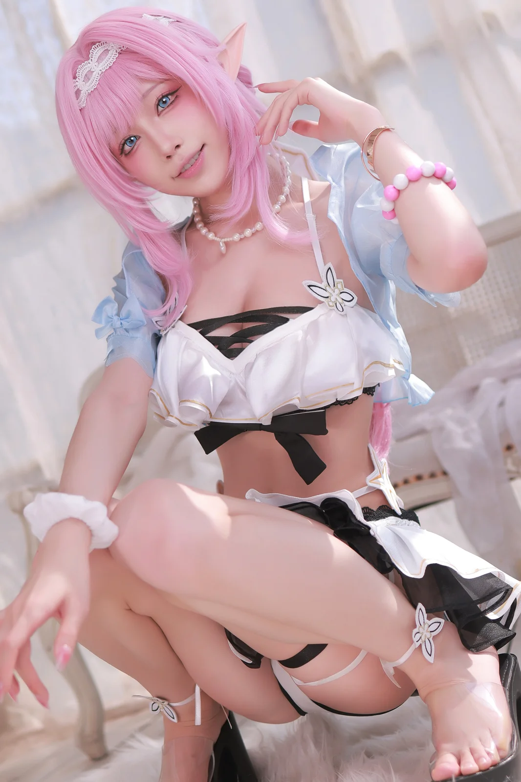 水淼aqua – 25.08 T2 Elysia Swimsuit (Honkai Imapct3) [52P-90MB]