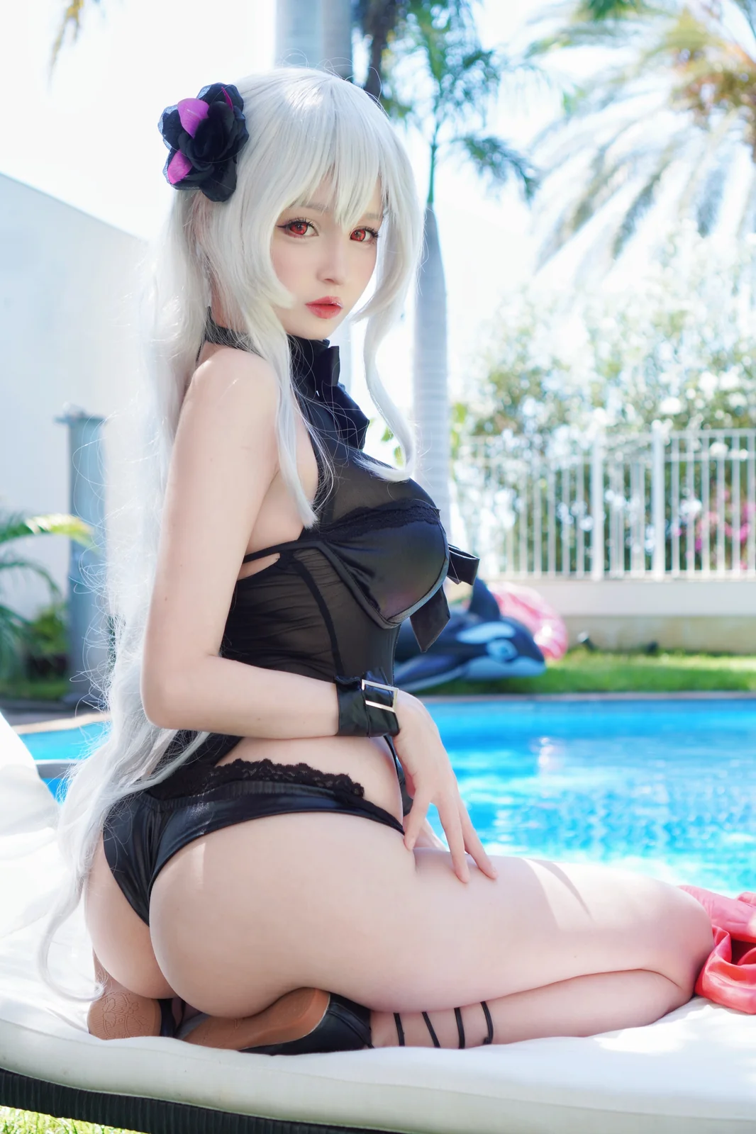 Hidori Rose - Graf Zeppelin Swimsuit (Azur Lane) [30P-94MB]
