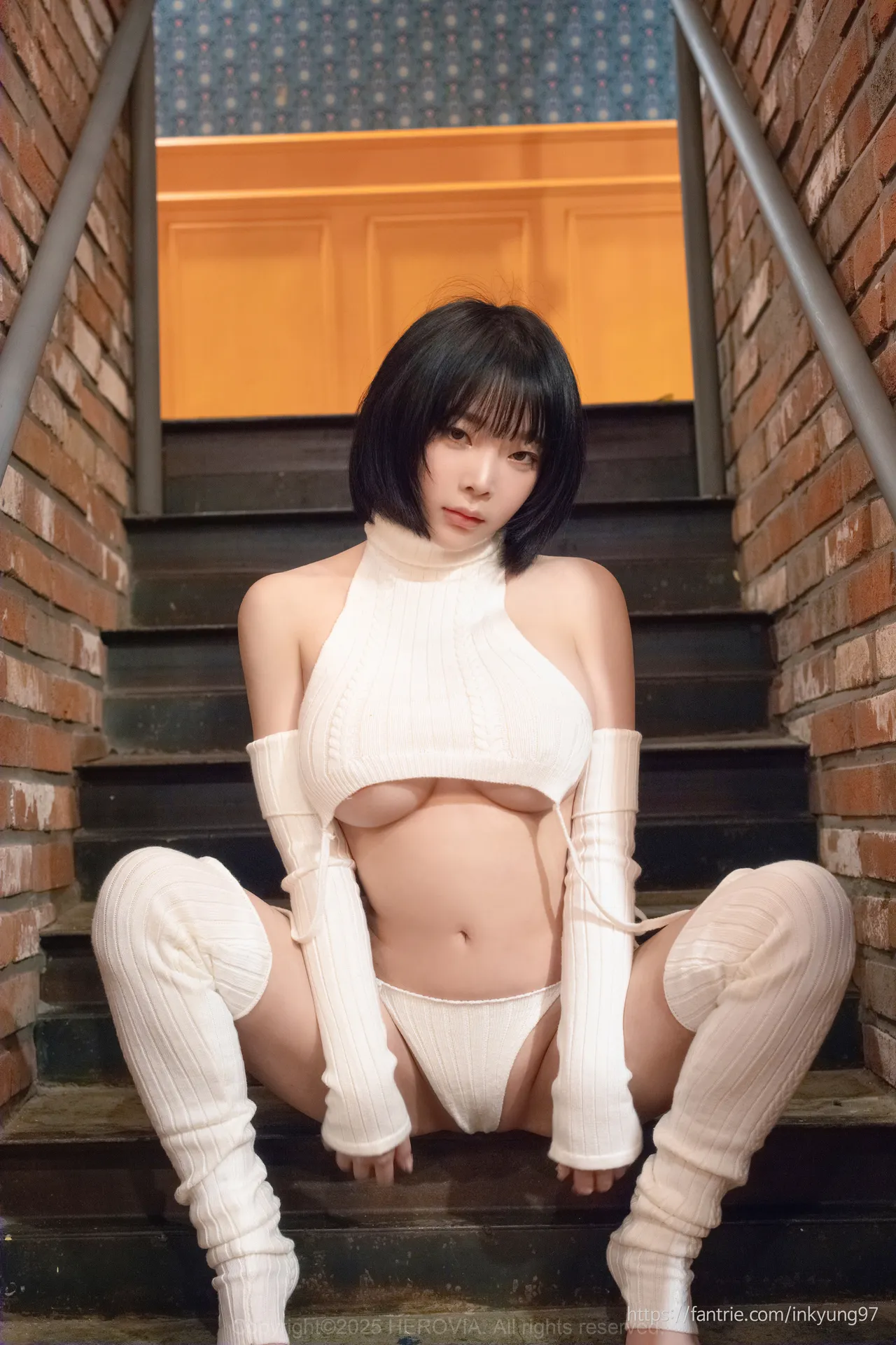 姜仁卿 - Kang In kyung White Lingerie [35P1V-426MB]