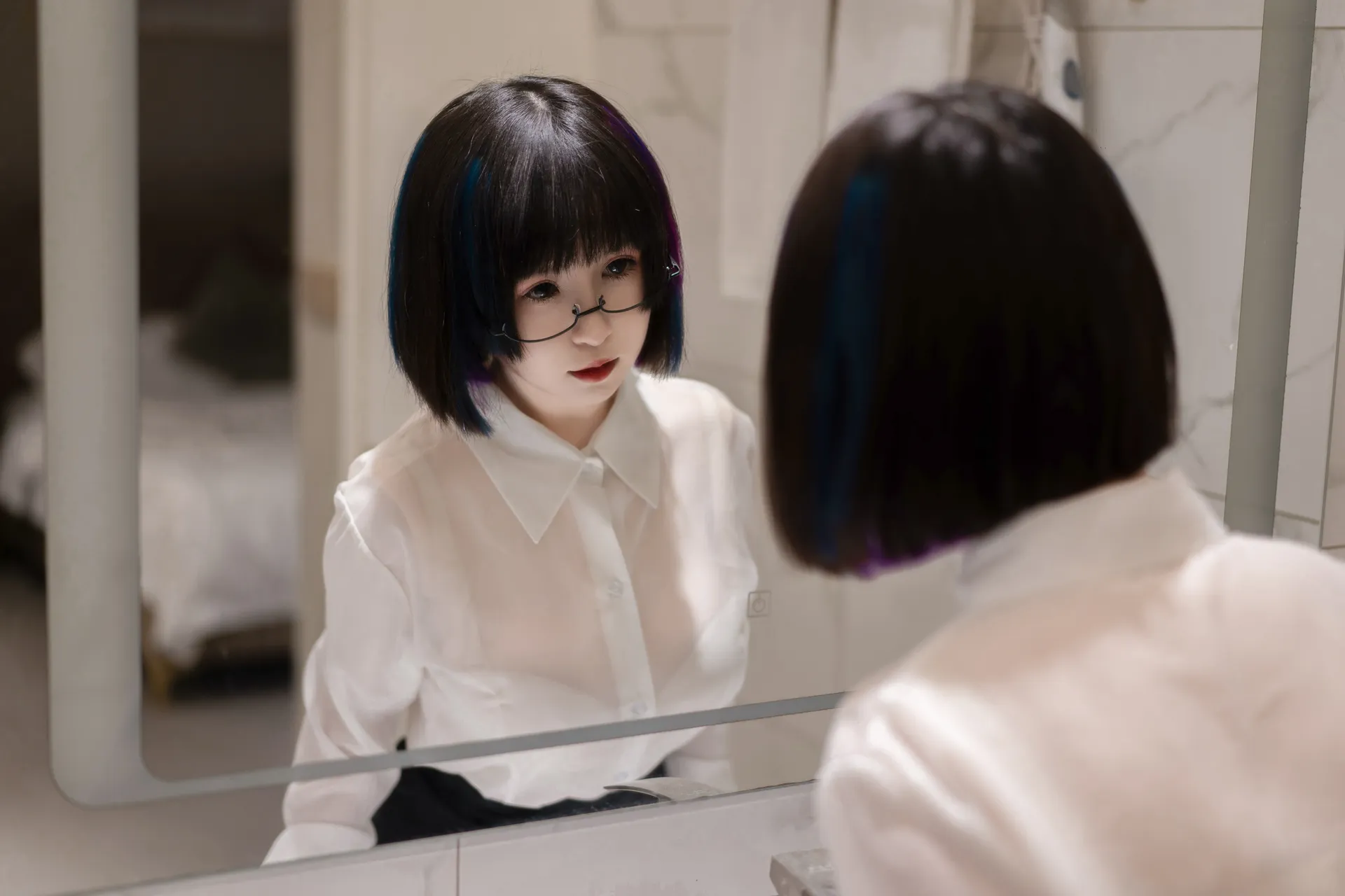 晕崽 - 迷情小秘 [62P-423MB]