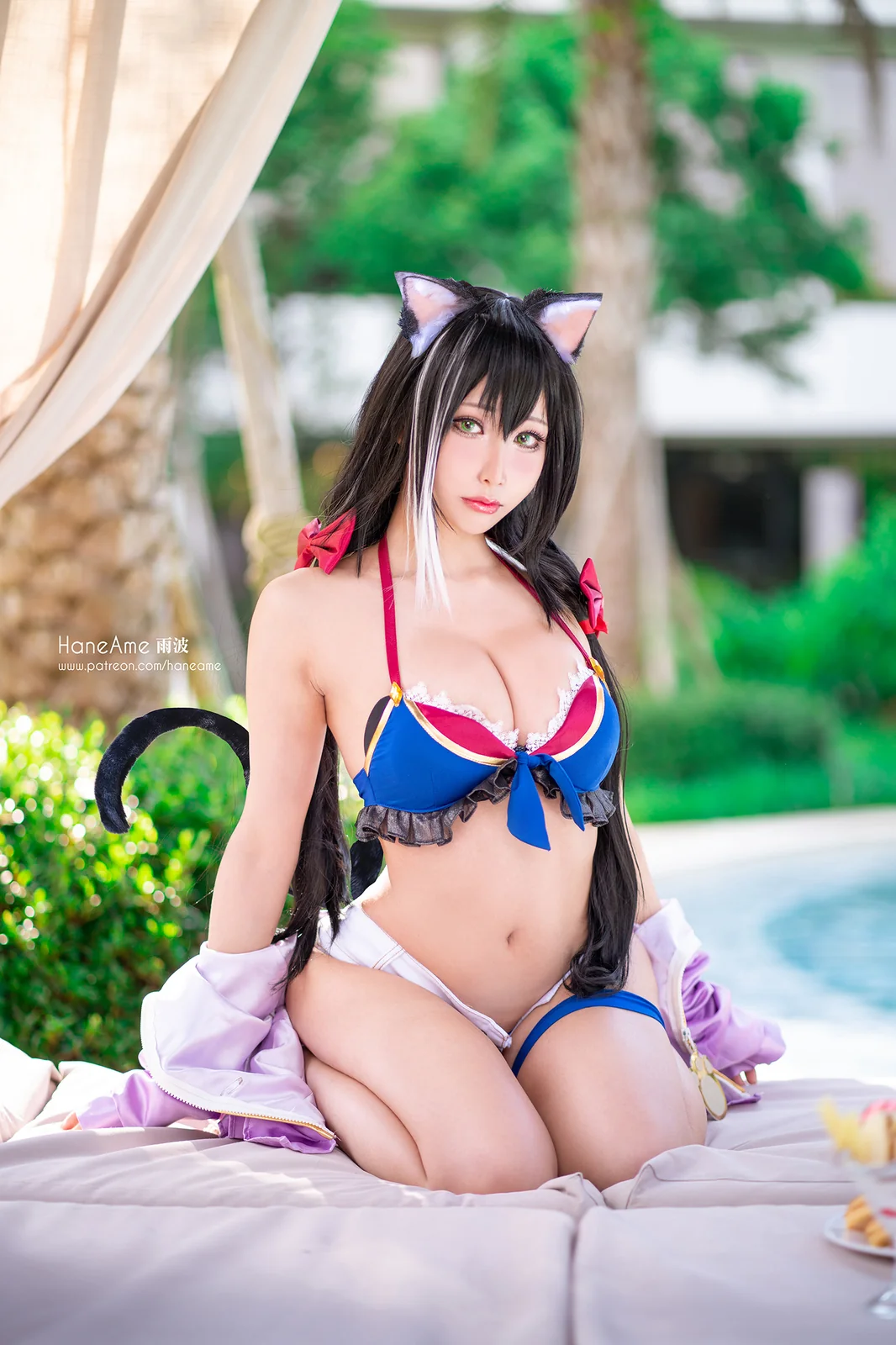 雨波_HaneAme - Kiruya Momochi Swimsuit [17P1V-59MB]