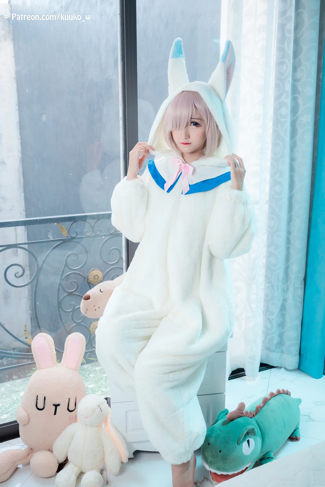 Kuuko W - Mashu Kyrielight Kigurumi Pajama [36P-340MB]