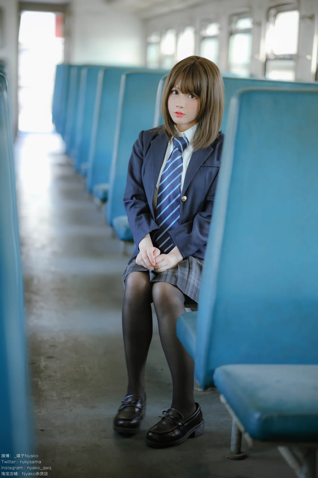 喵子Nyako - 列车JK [80P1V-508MB]