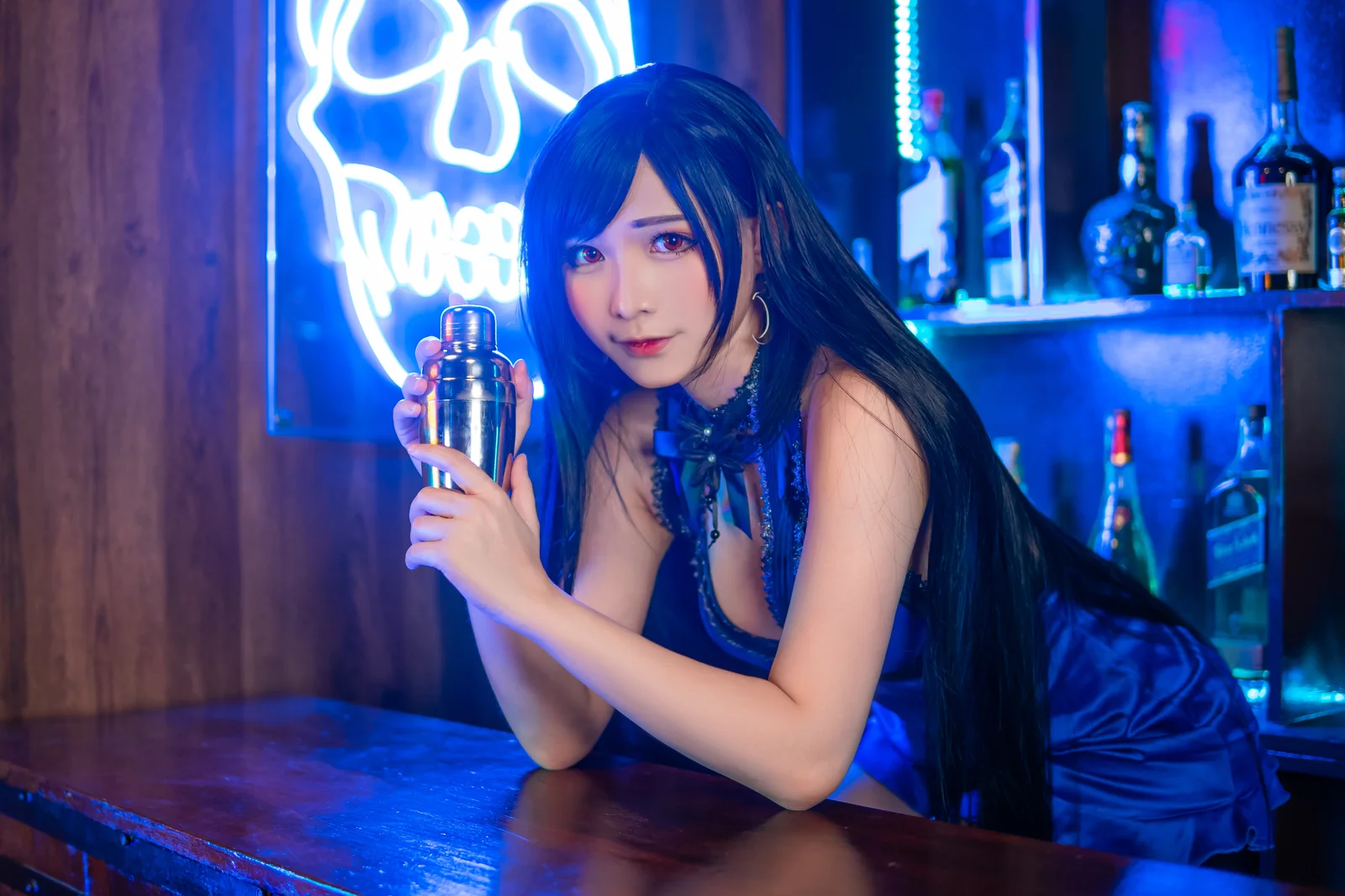 Lightcos - Tifa Mature Dress [17P-351MB]