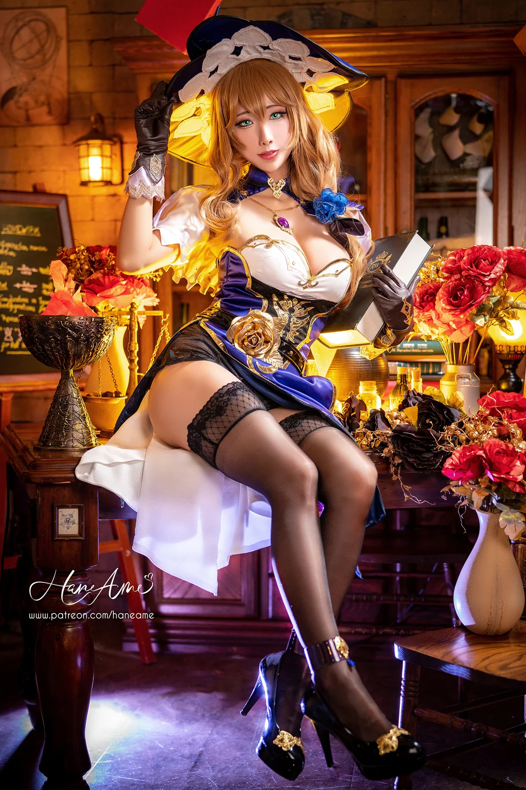 雨波_HaneAme - Lisa (Genshin Impact) [59P-150MB]