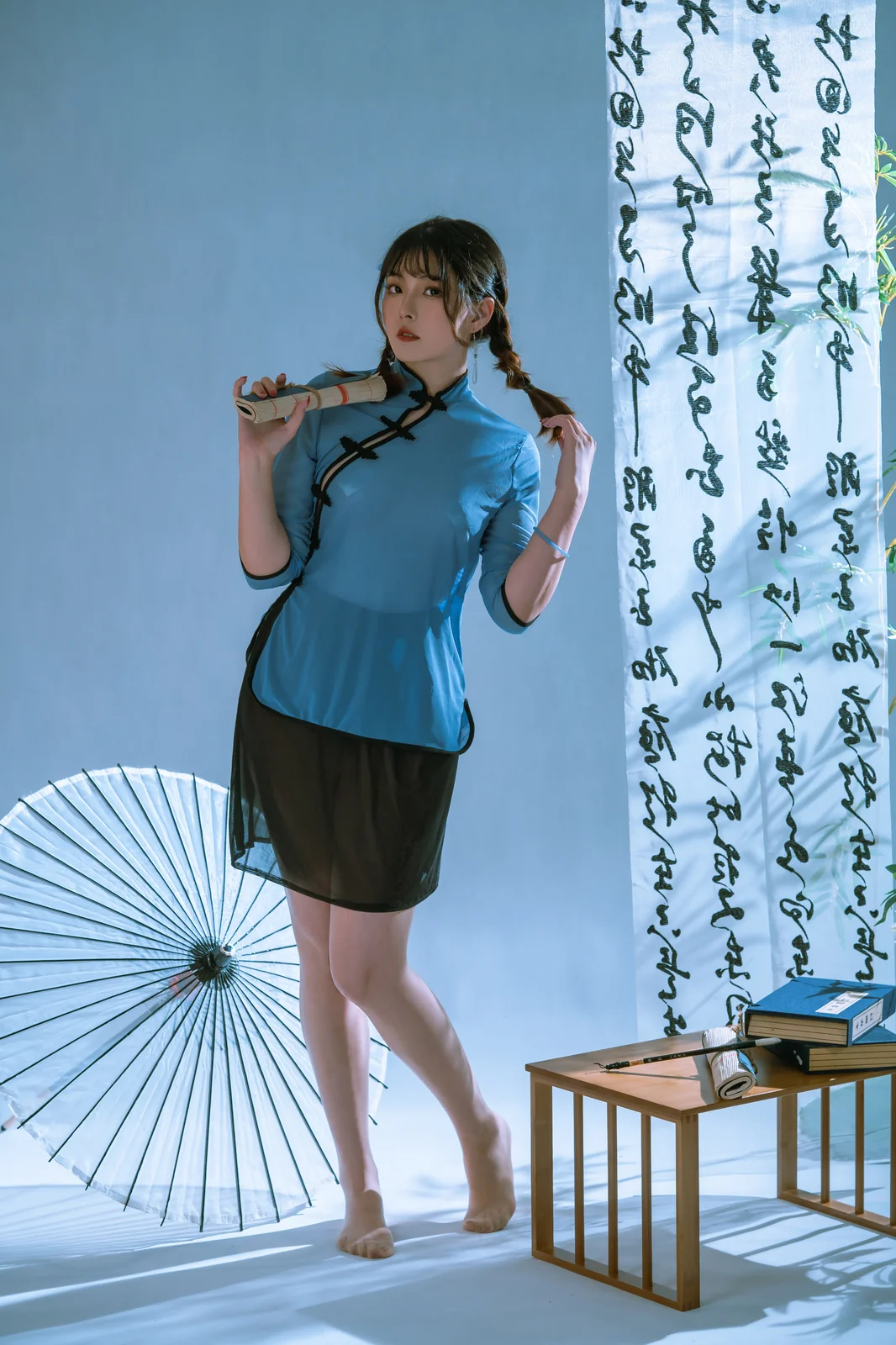 Natsuko夏夏子 - 清秋旗袍 57P1V [58P1V-509MB]