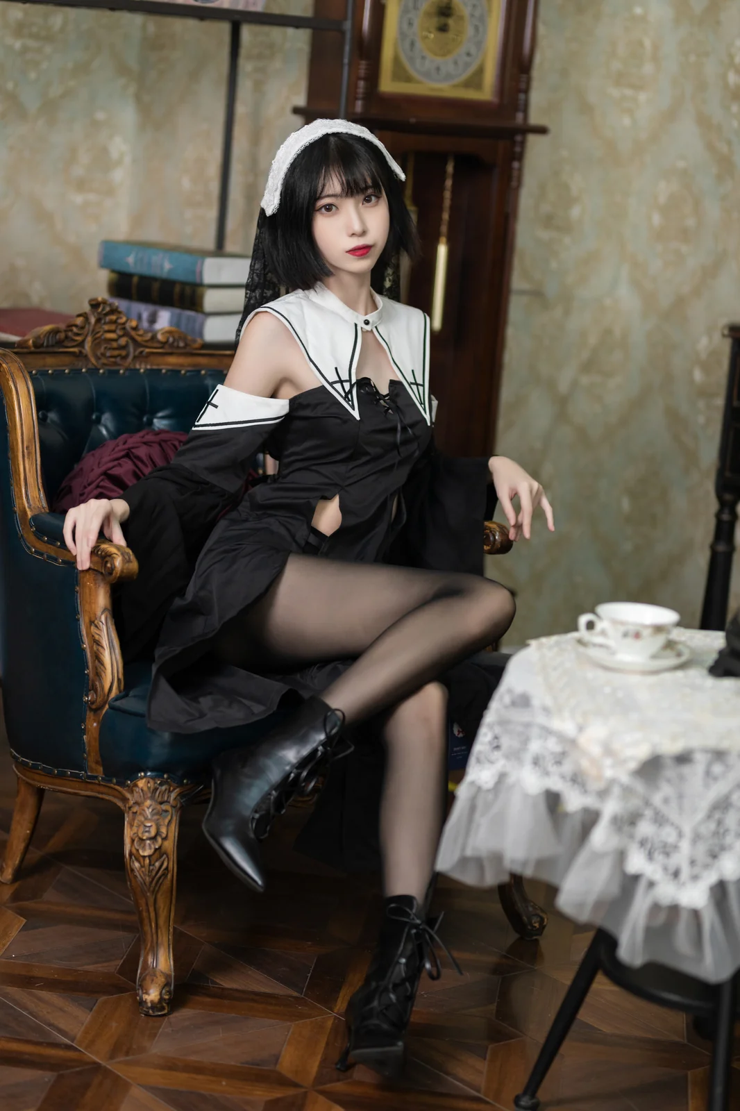 许岚LAN - 暗黑修女 [40P-434MB]