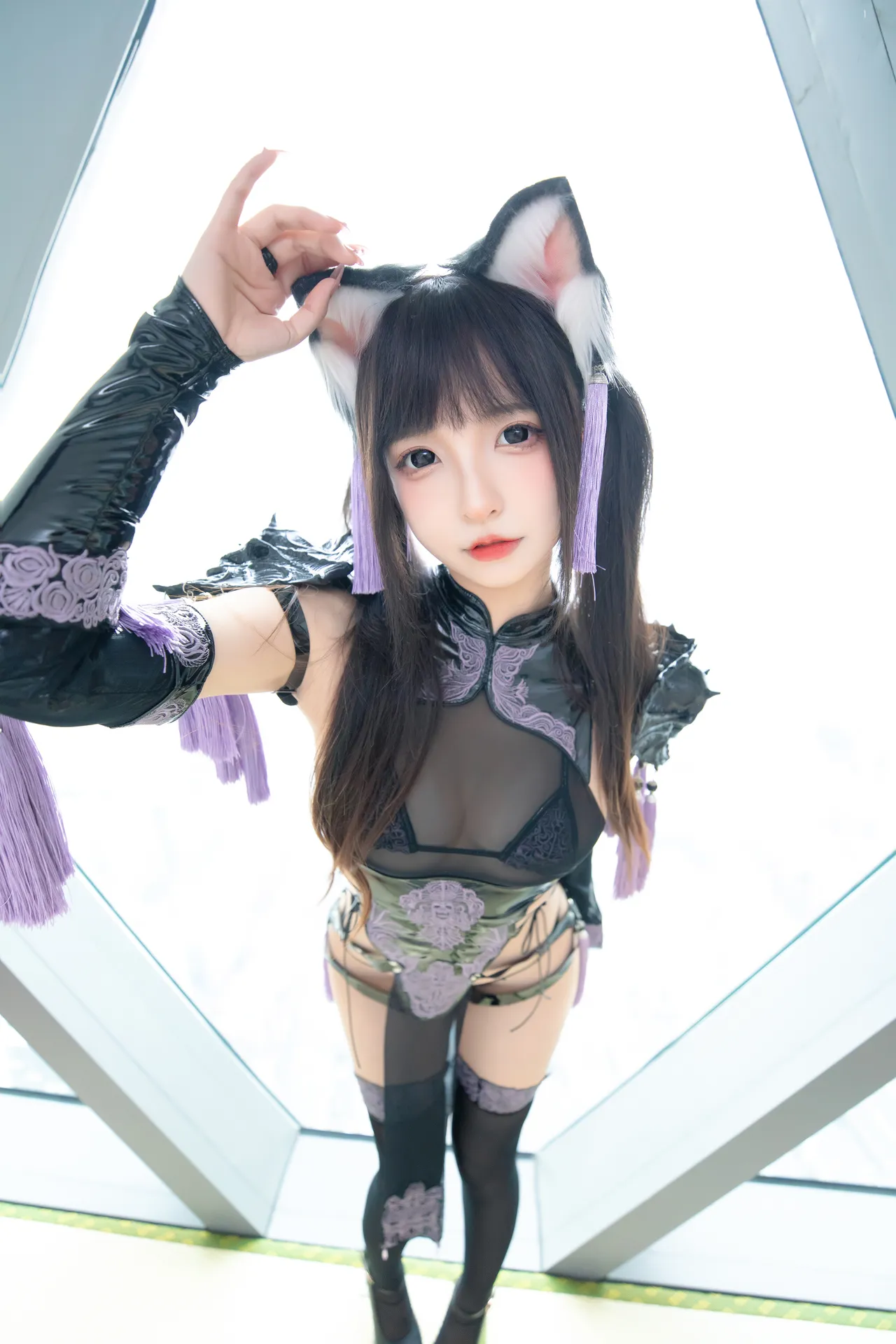 神楽坂真冬 - 旗袍猫女 [75P2V-299MB]