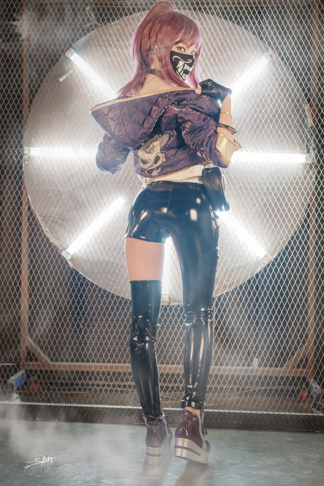 SAINT Photolife - Yuna - KDA Akali & Nier Automata 2B [65P-356MB]