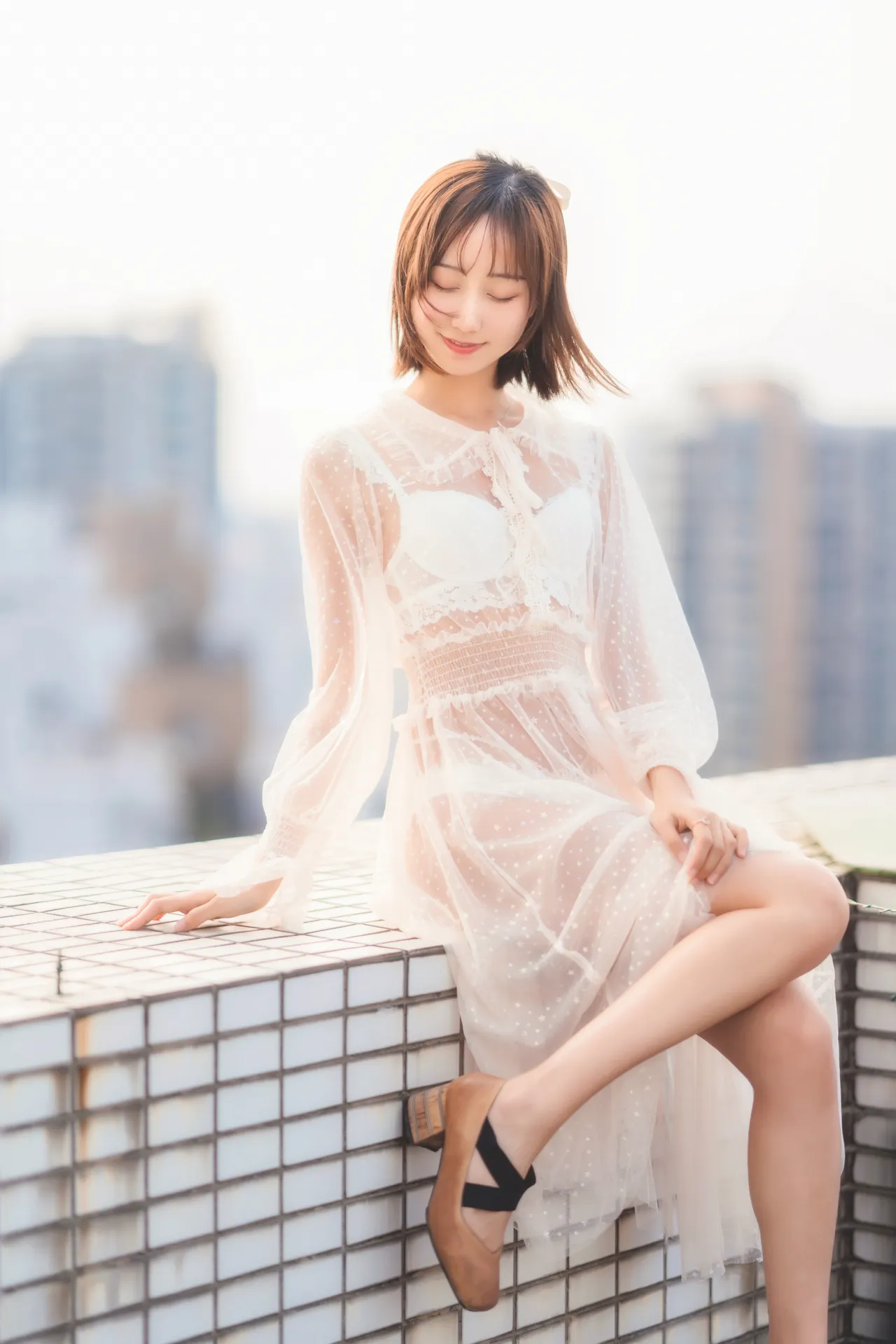 木棉棉OwO - 天台 [39P-262MB]