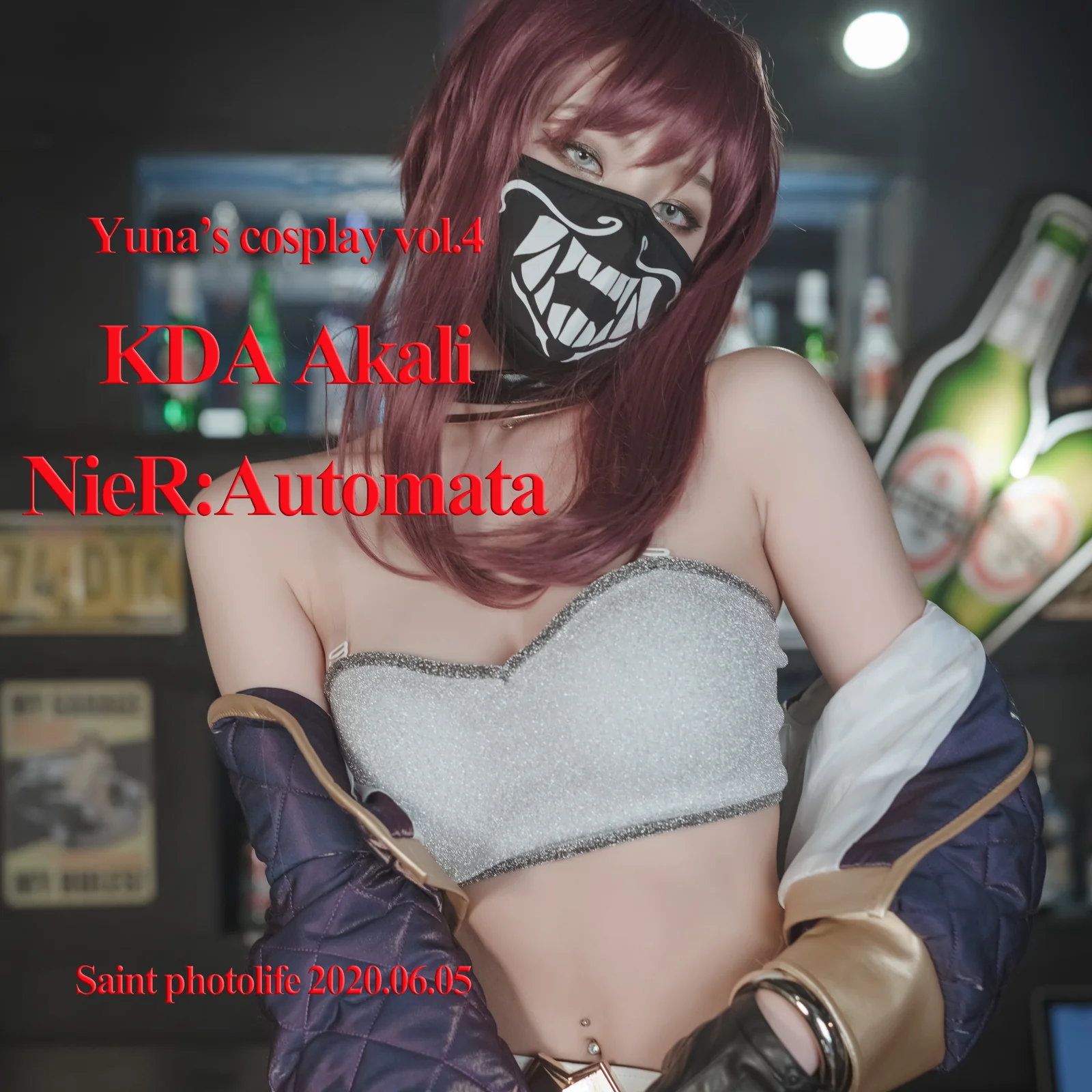 SAINT Photolife – Yuna – KDA Akali & Nier Automata 2B [65P-356MB]