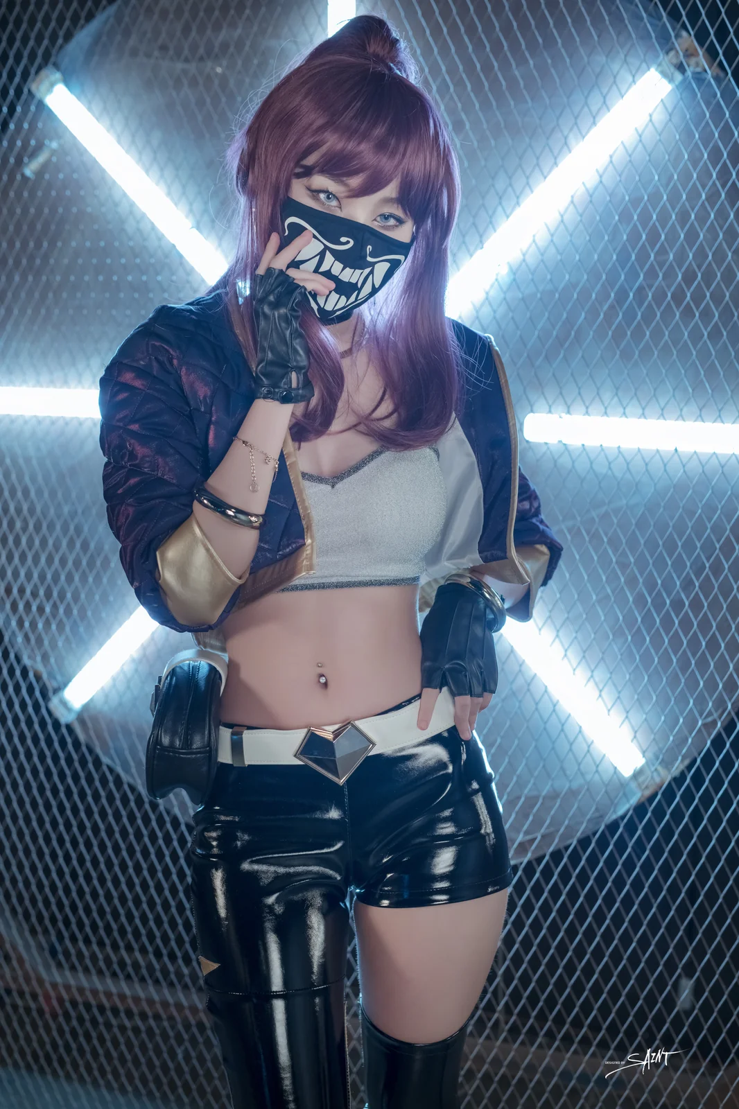 SAINT Photolife - Yuna - KDA Akali & Nier Automata 2B [65P-356MB]