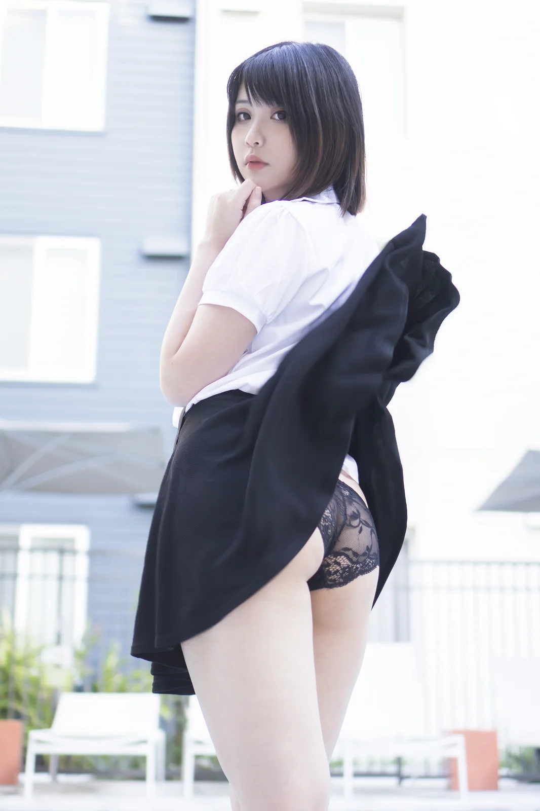 Hana Bunny - Wet Shirt Casual [9P-70MB]