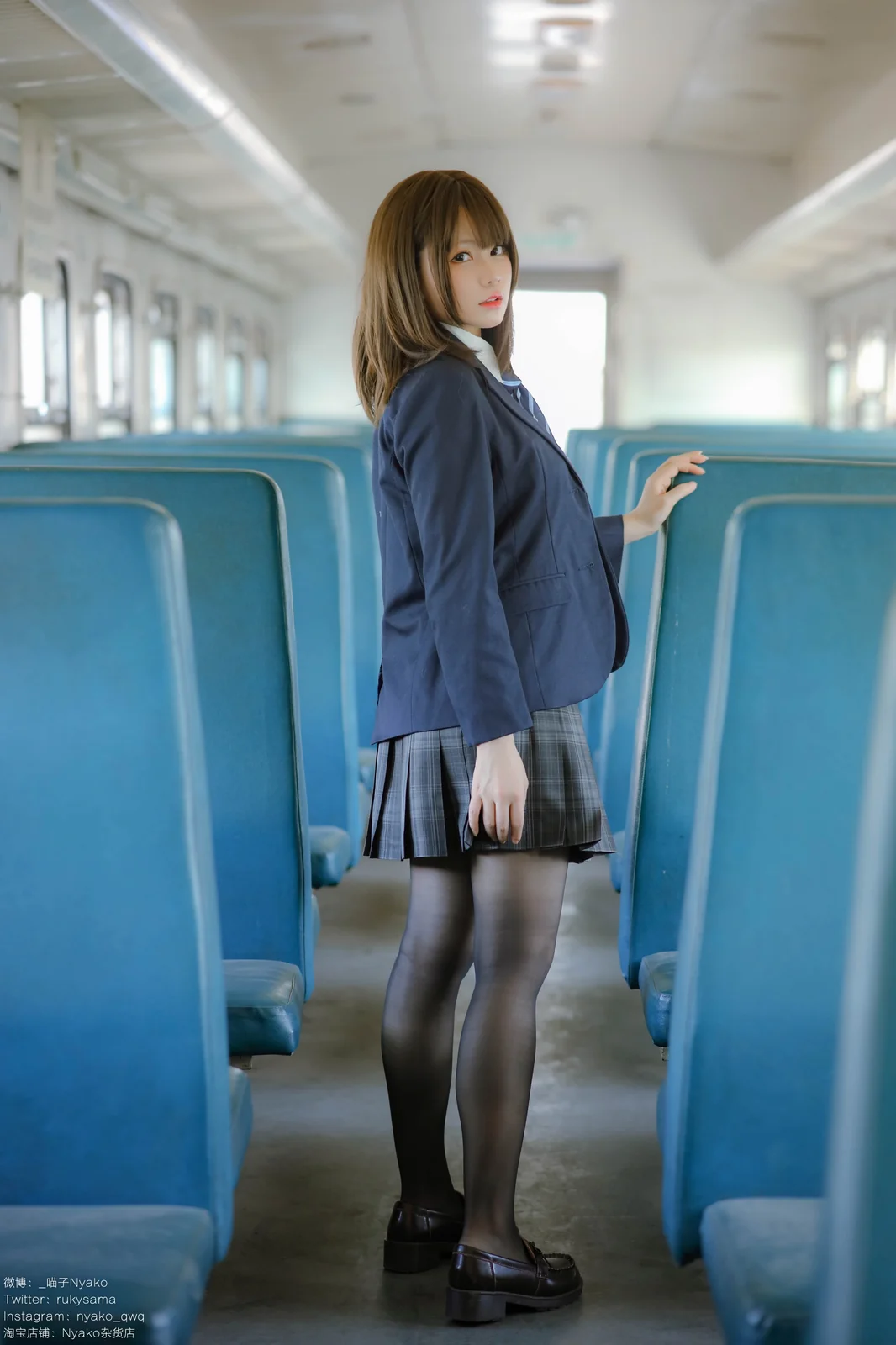 喵子Nyako - 列车JK [80P1V-508MB]