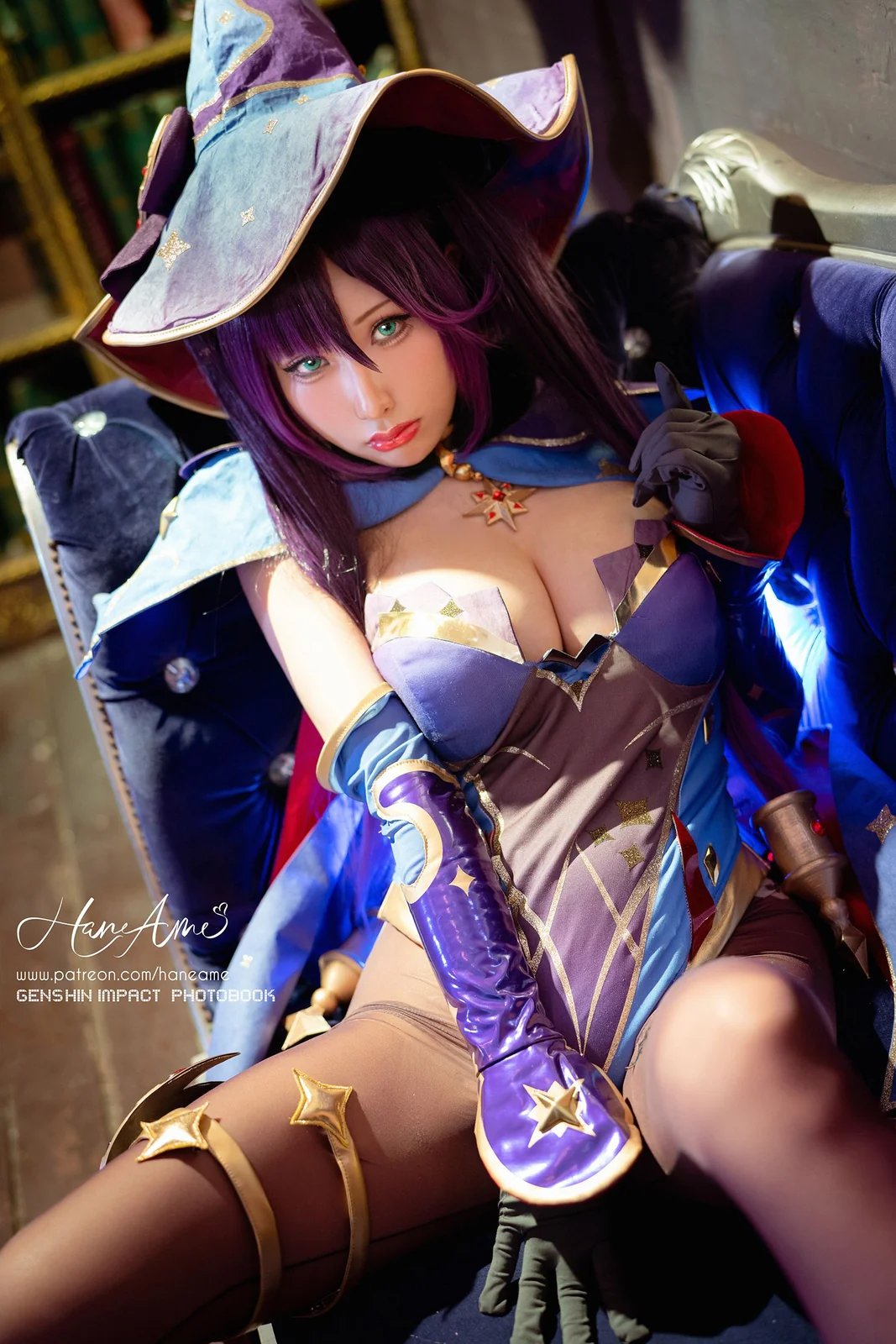 雨波_HaneAme - Mona (Genshin Impact) [20P-31MB]