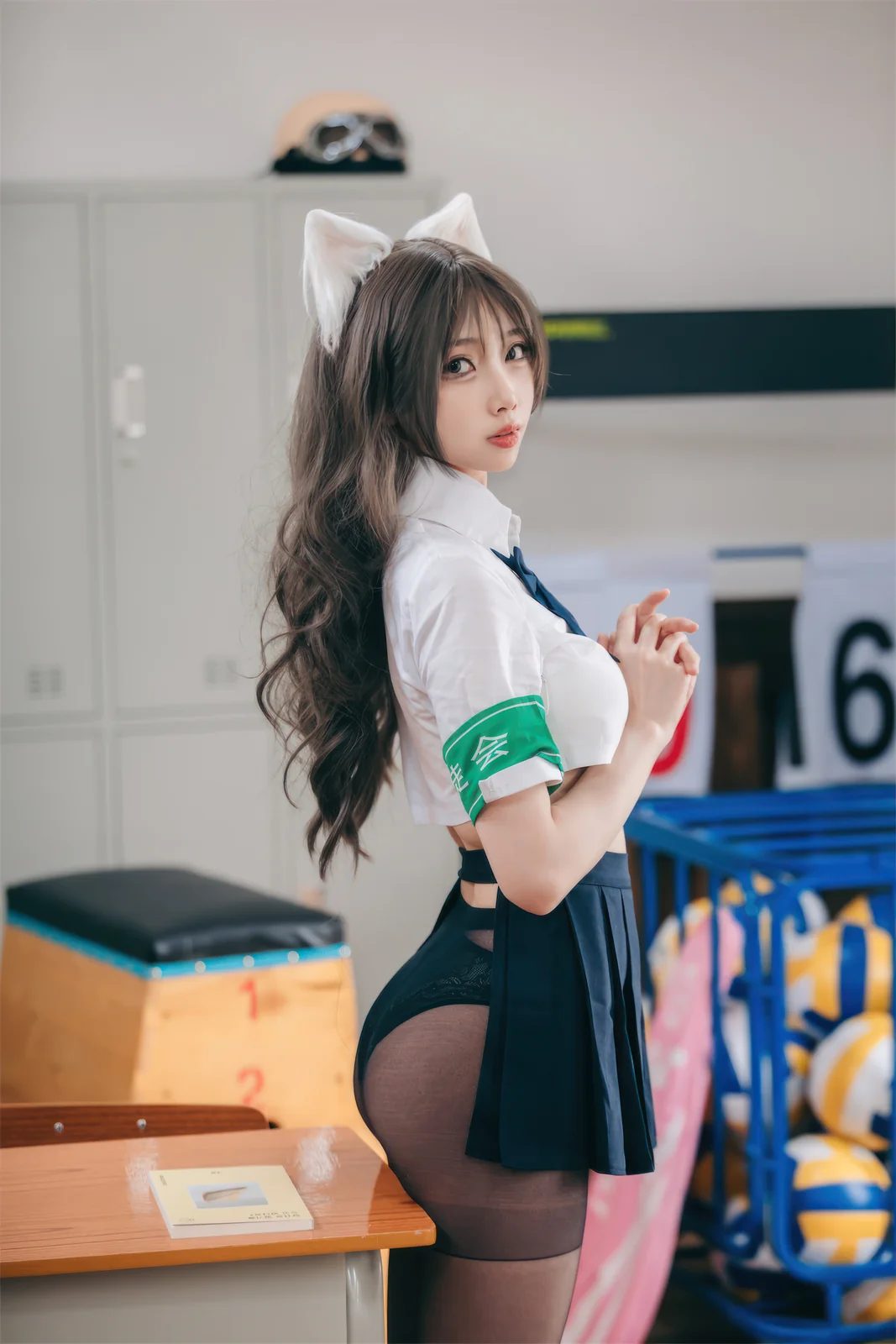 杏仁曲奇 - 生徒会坏猫猫 52P [52P-355MB]