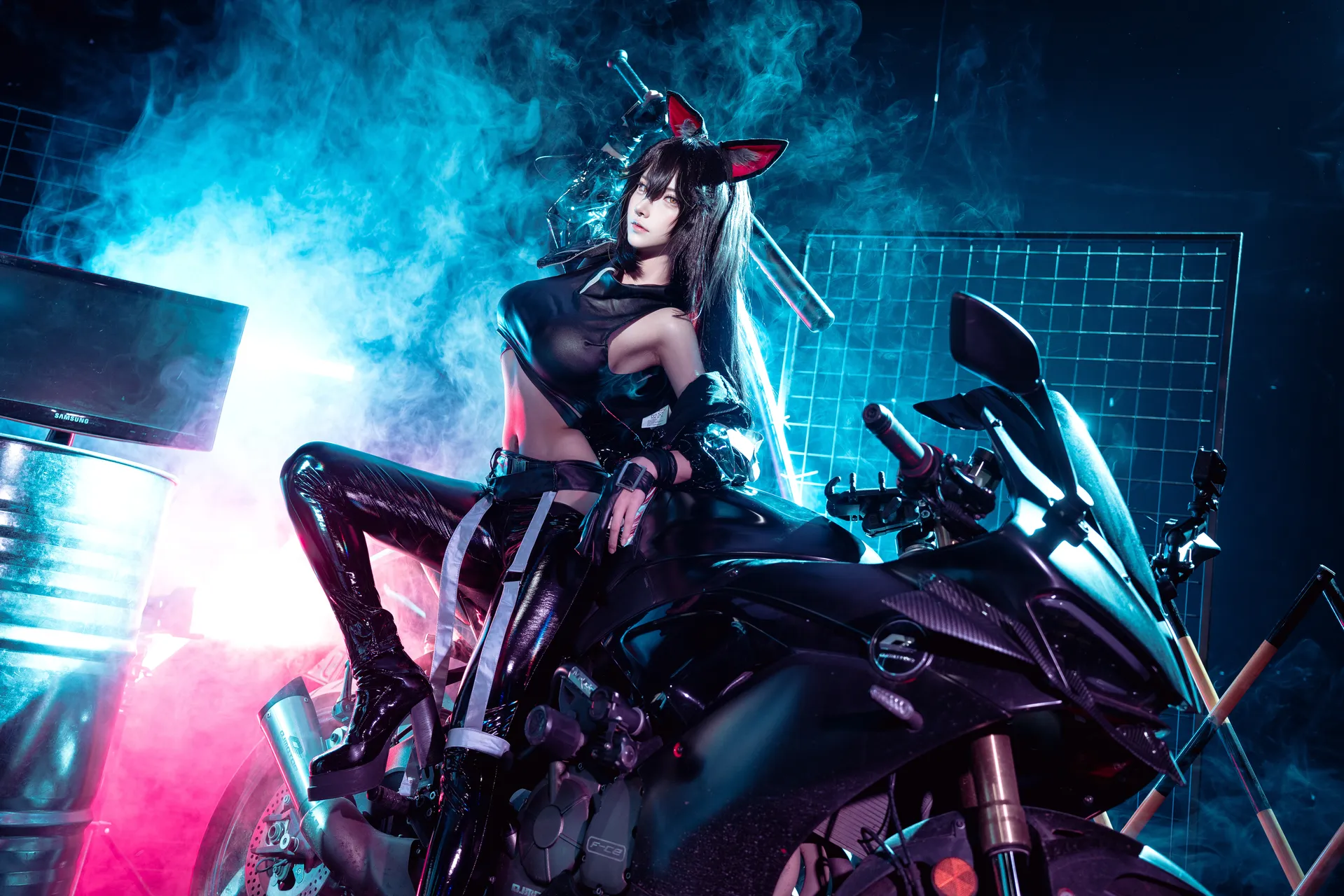Seya狮砸 – 明日方舟 德克萨斯 音律联觉 [12P-221MB]