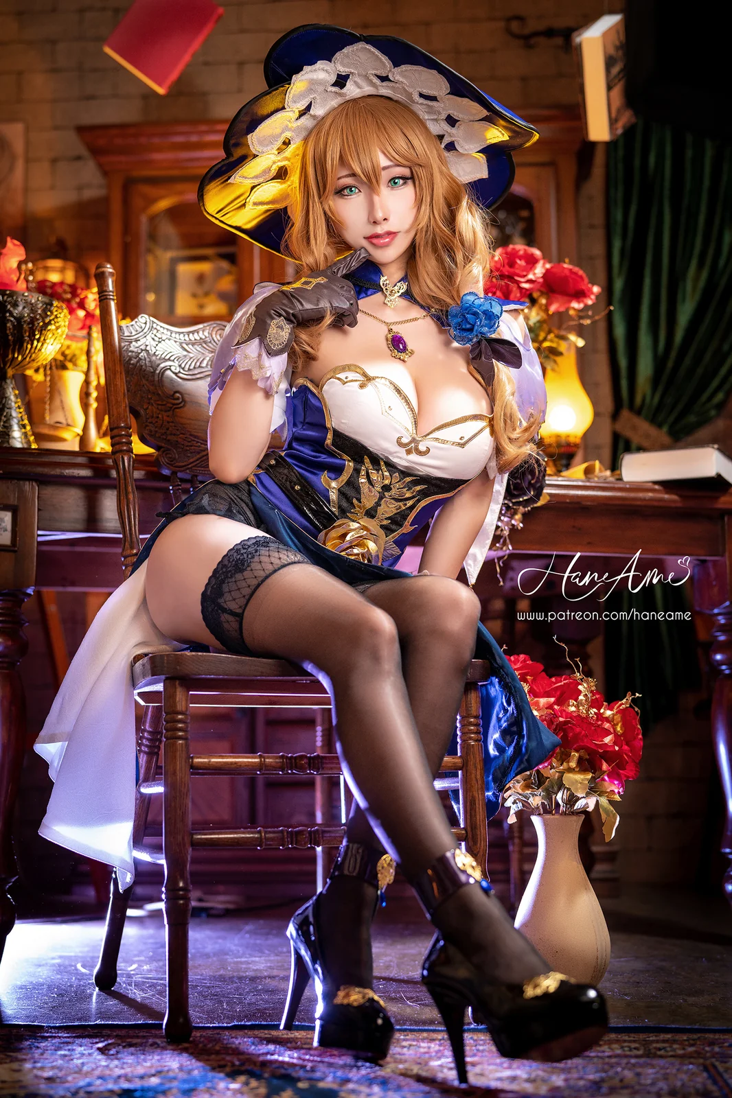 雨波_HaneAme - Lisa (Genshin Impact) [59P-150MB]