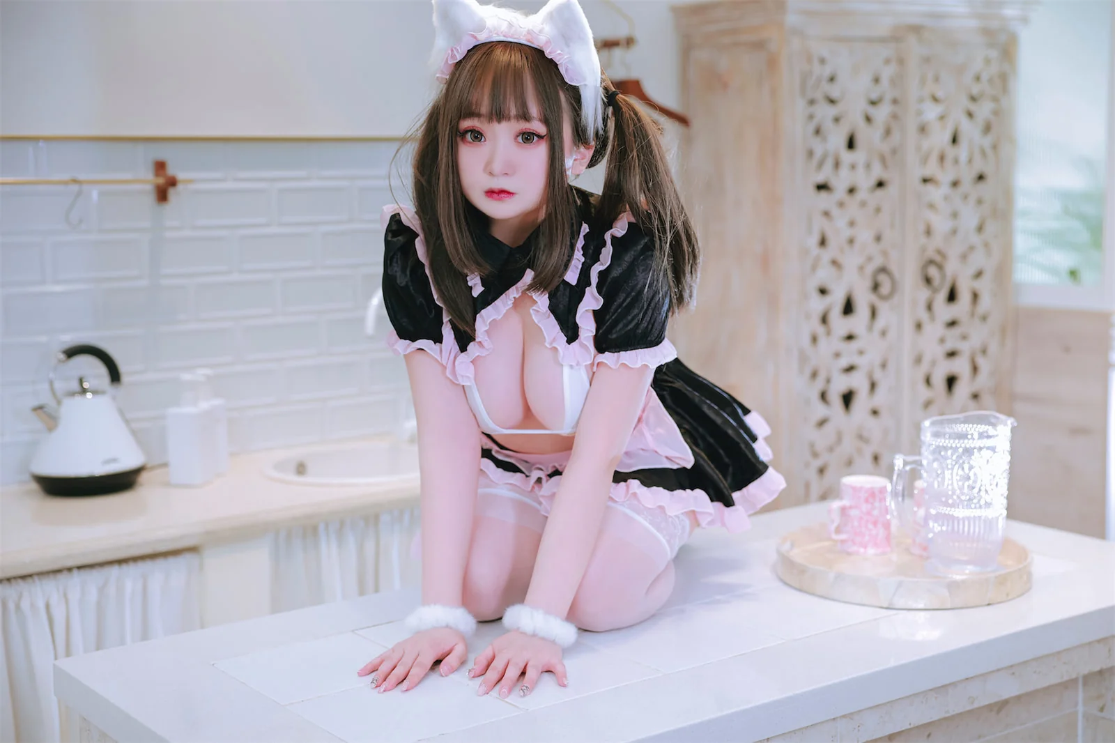 恩田直幸 - 猫耳黑粉女仆 [45P-275MB]