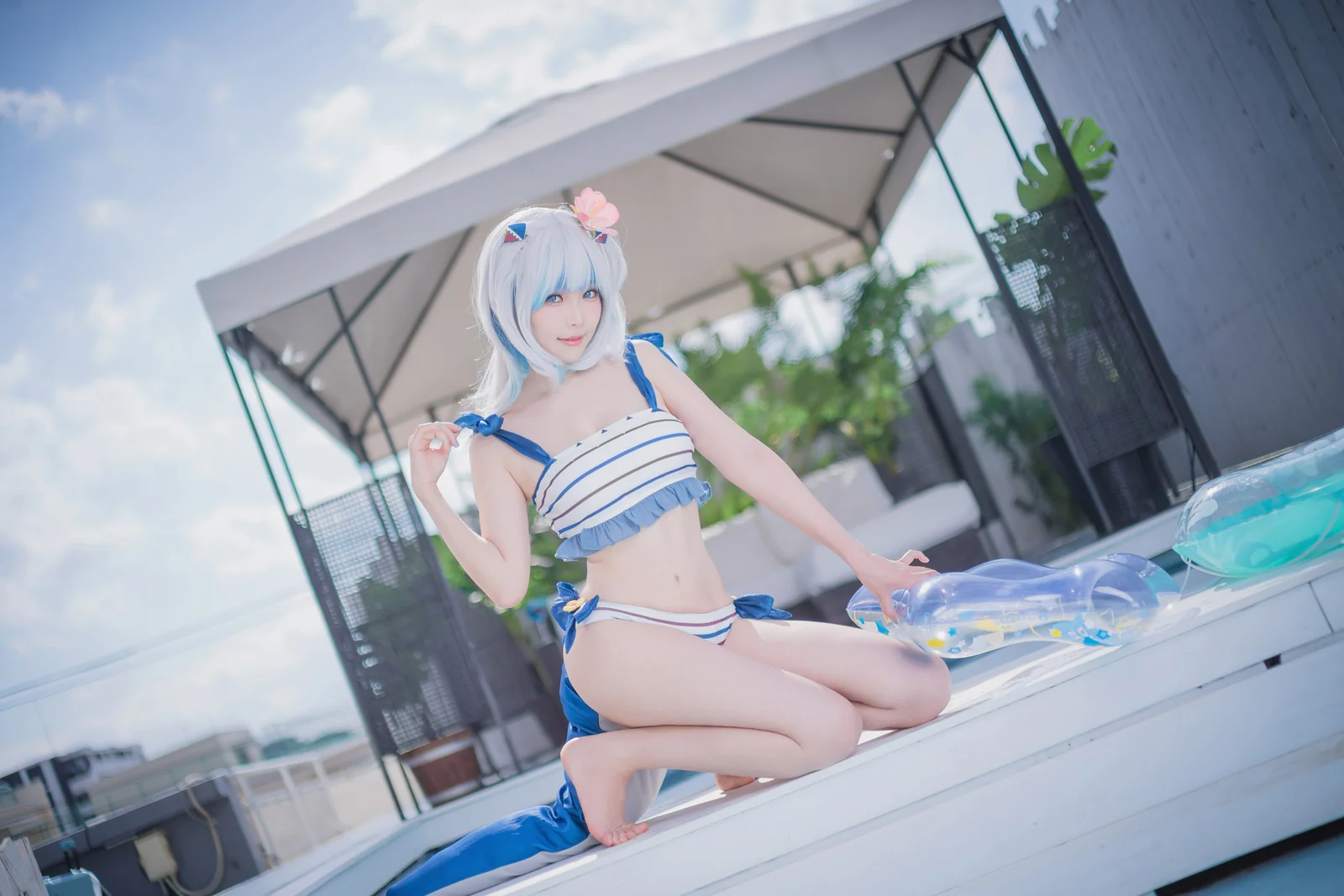 ElyEE子 - Gawr Gura Swimsuit [26P-72MB]