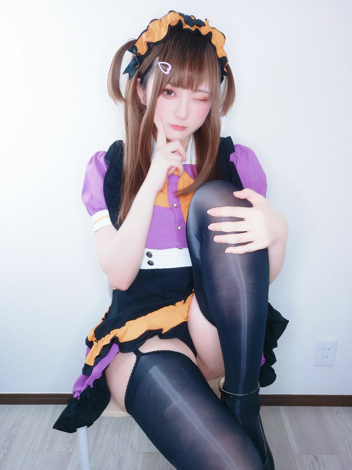 Yuki亭 - ハロウィンメイドっ自撮り [22P-86MB]
