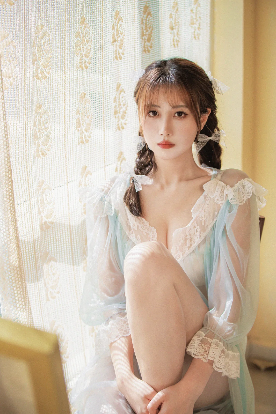 念雪ww – 蓝纱衣 [40P-673MB]