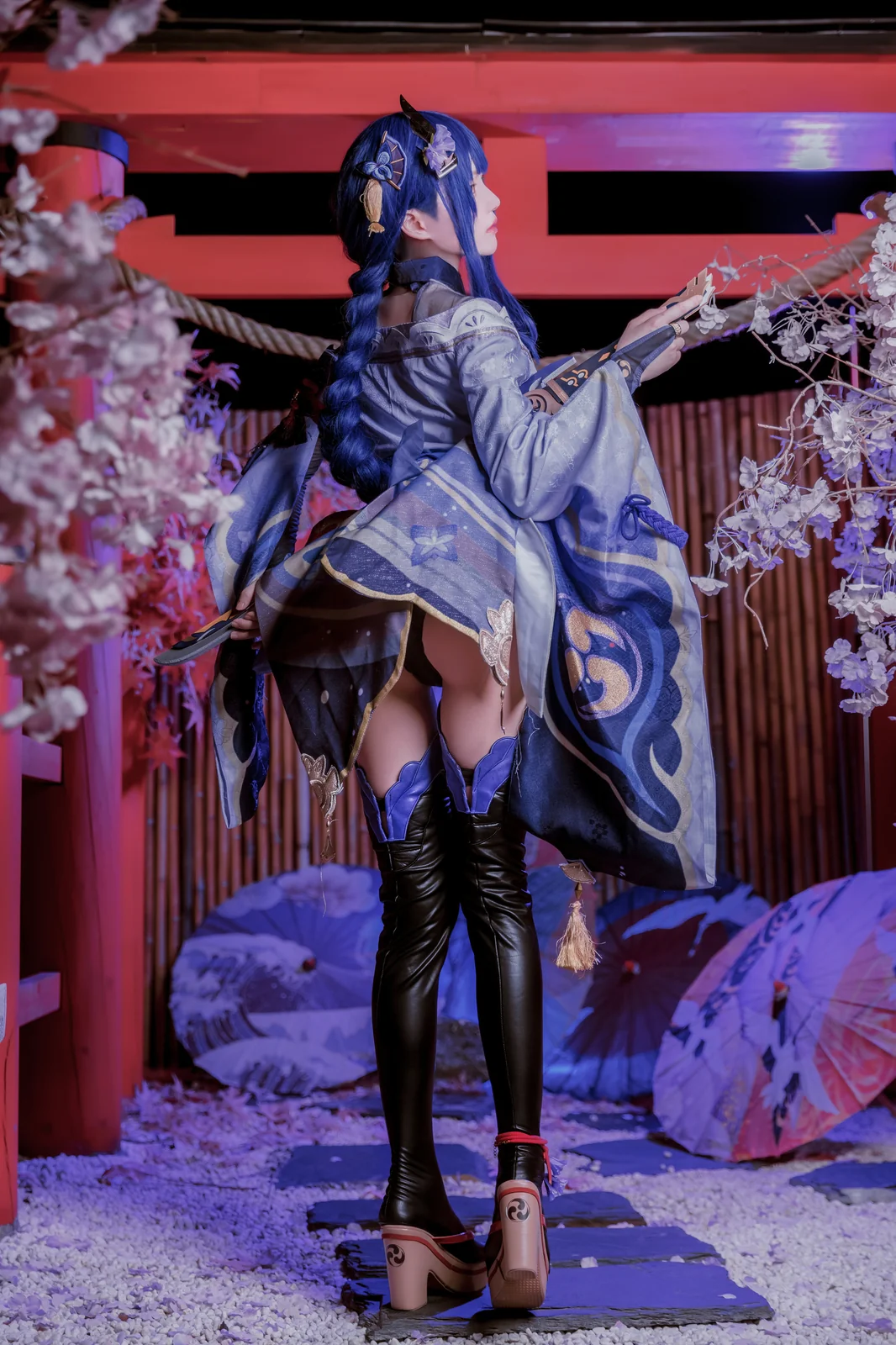 桜桃喵 - 雷电将军&花絮 [51P1V-500MB]