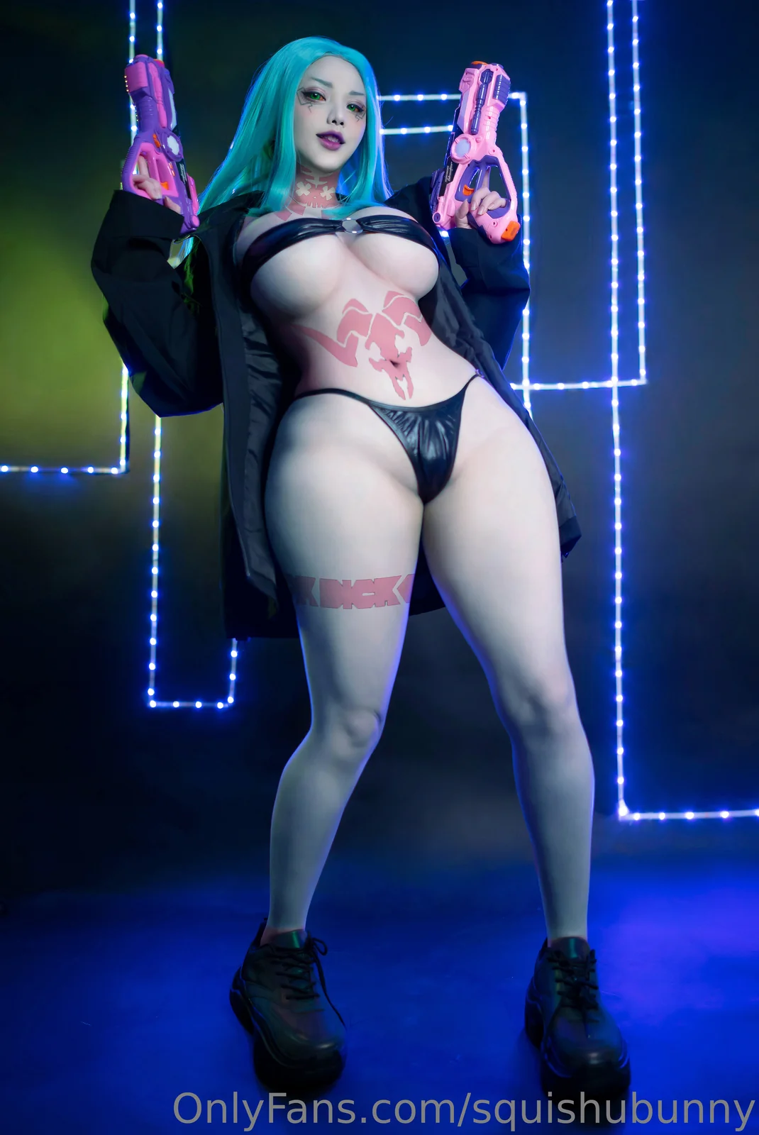 Hana Bunny - Rebecca (Cyberpunk Edgerunners) [12P-50MB]