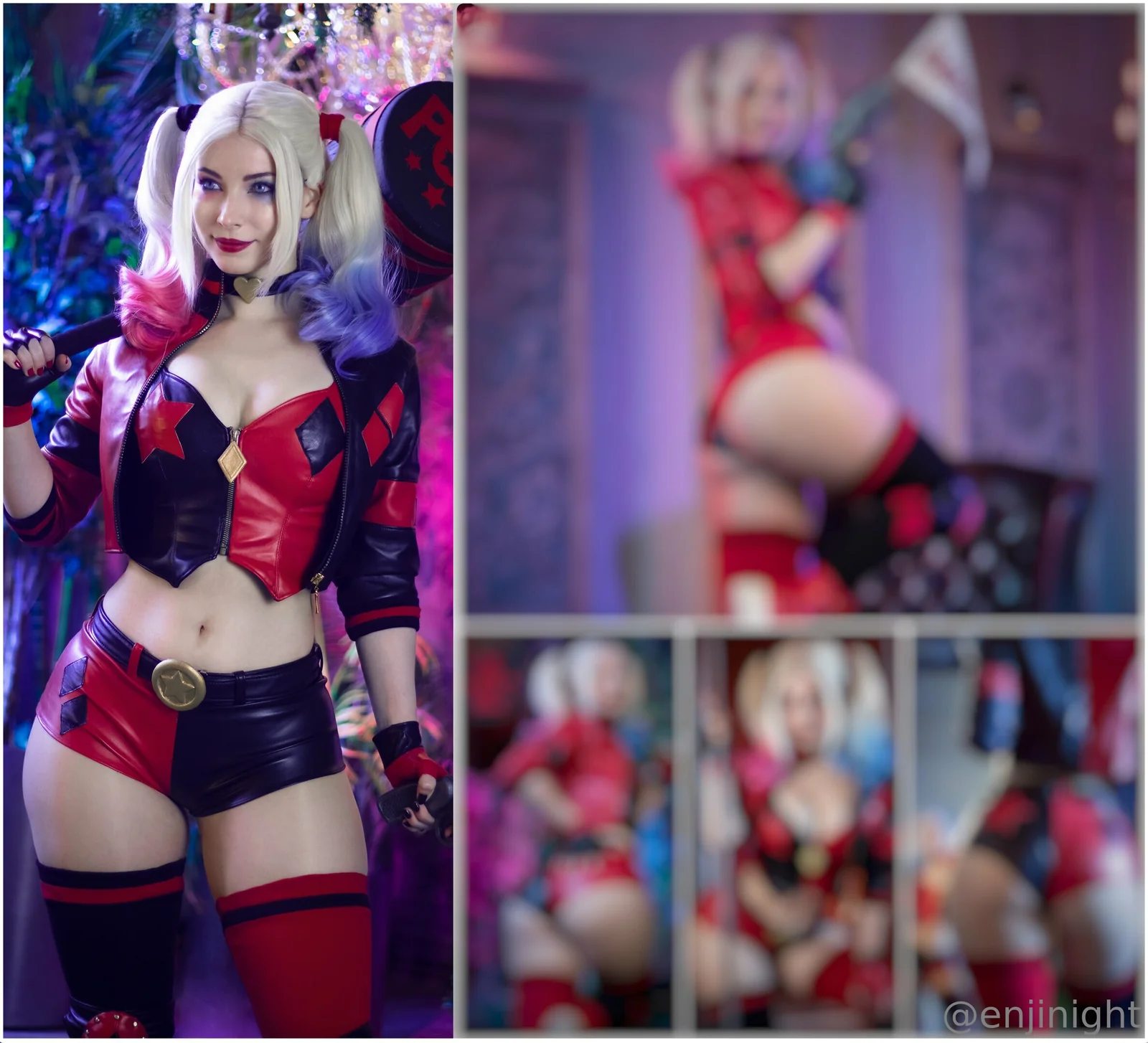 Enji Night - Harley Quinn [29P-51MB]