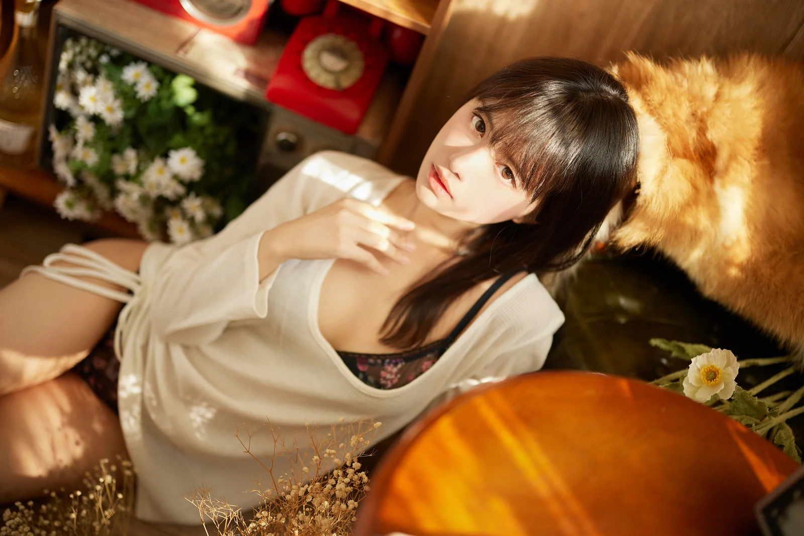 shika小鹿鹿 - 鹳鸟踟蹰 40P [40P-448MB]