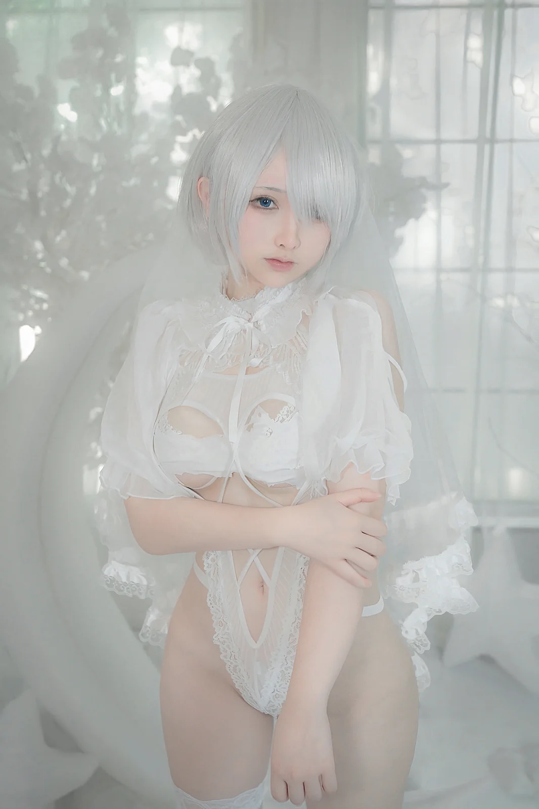 樱梨梨 - 2B白花嫁 24P [24P-110MB]
