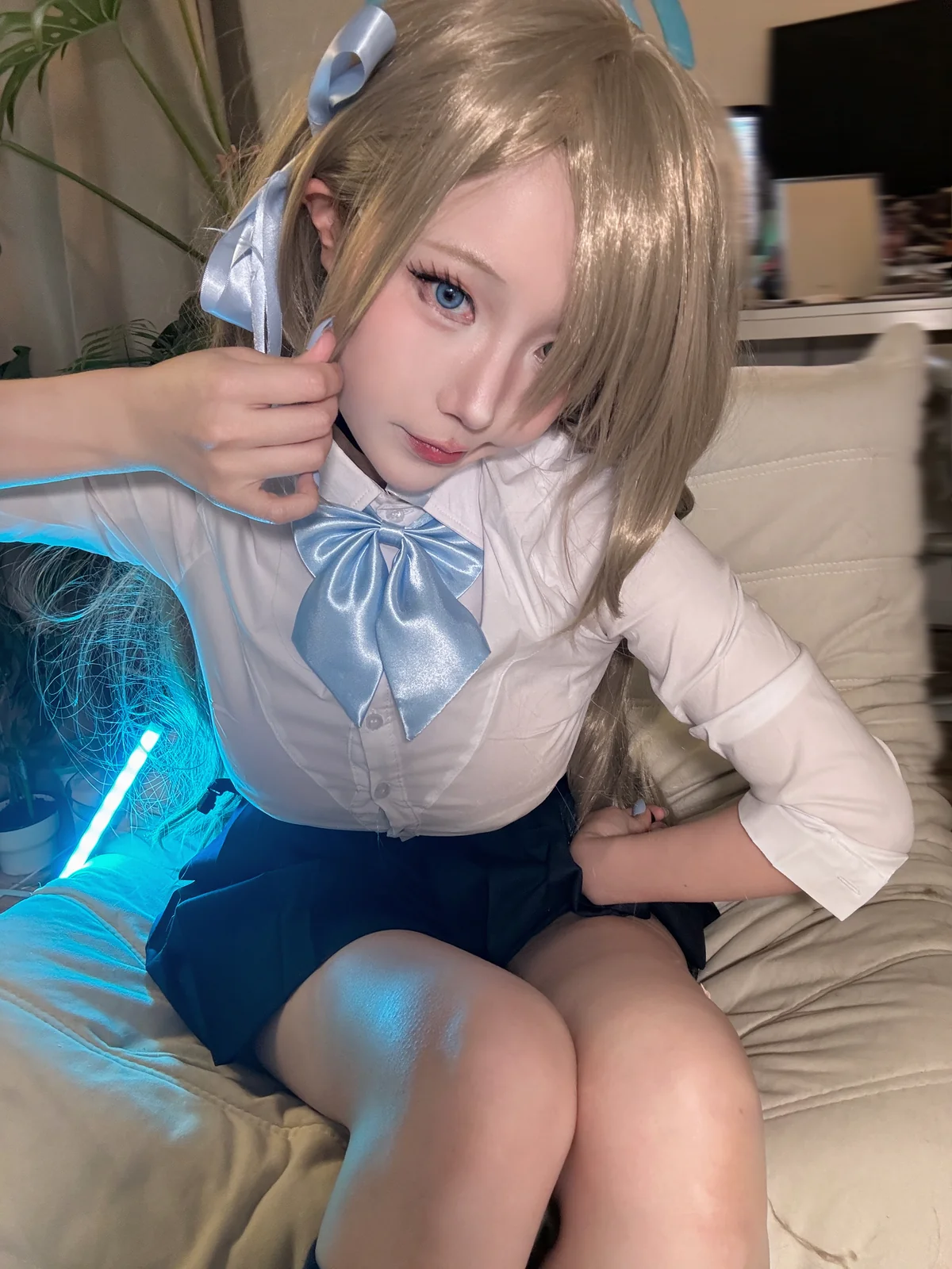 切切celia - 明日奈制服 17P7V [17P7V-340MB]