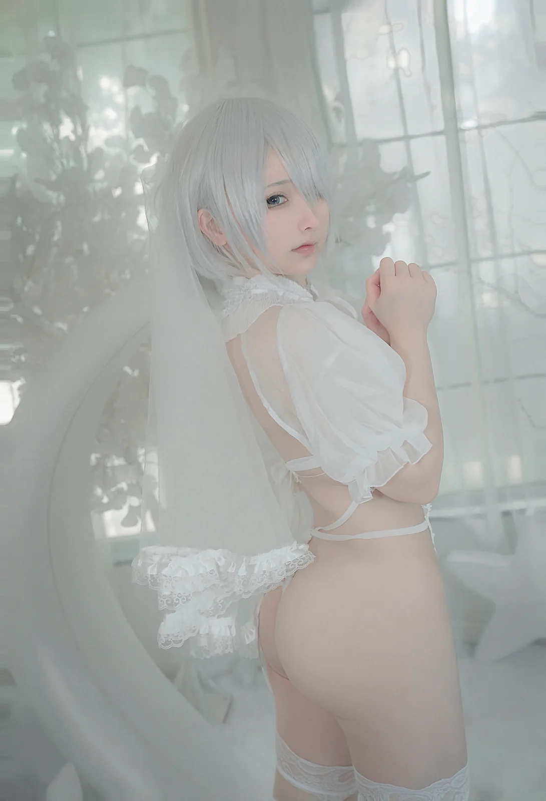 樱梨梨 - 2B白花嫁 24P [24P-110MB]
