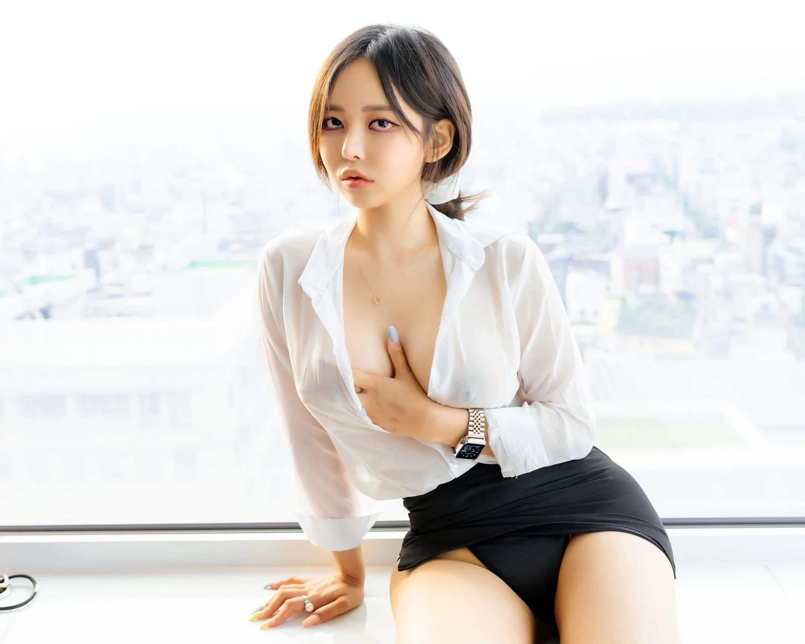 Moon Night Snap - Jia - Secretary [77P1V-450MB]