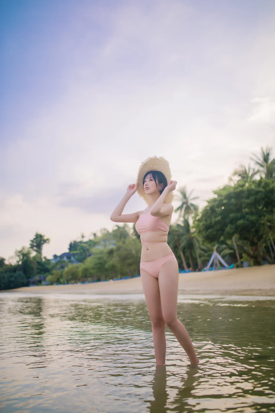 念雪ww - 粉色泳衣 [30P-309MB]