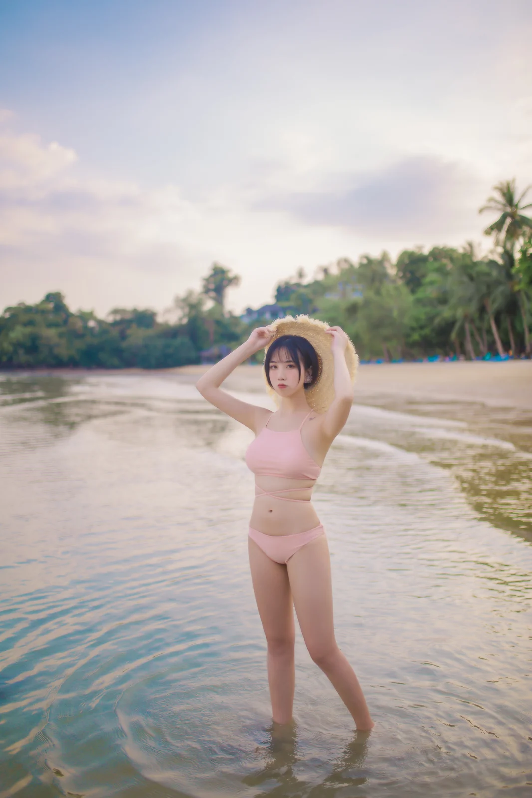 念雪ww - 粉色泳衣 [30P-309MB]