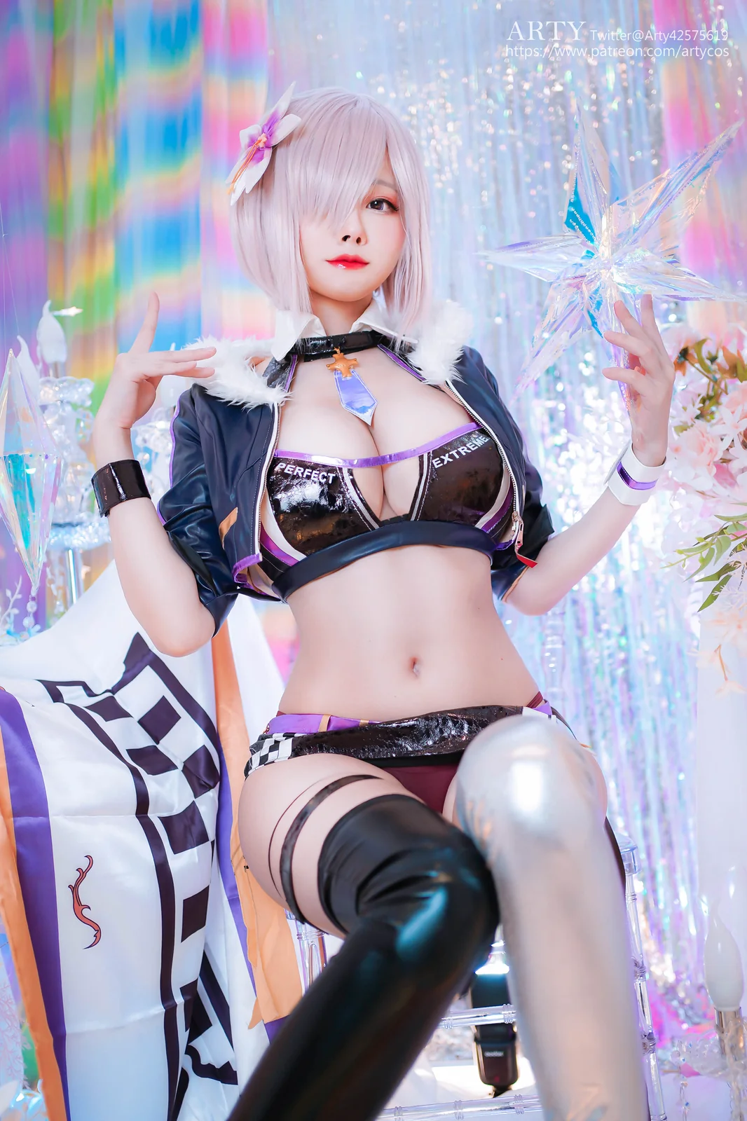 Arty亚缇 – Mashu Kyrielight Race Queen [22P-71MB]