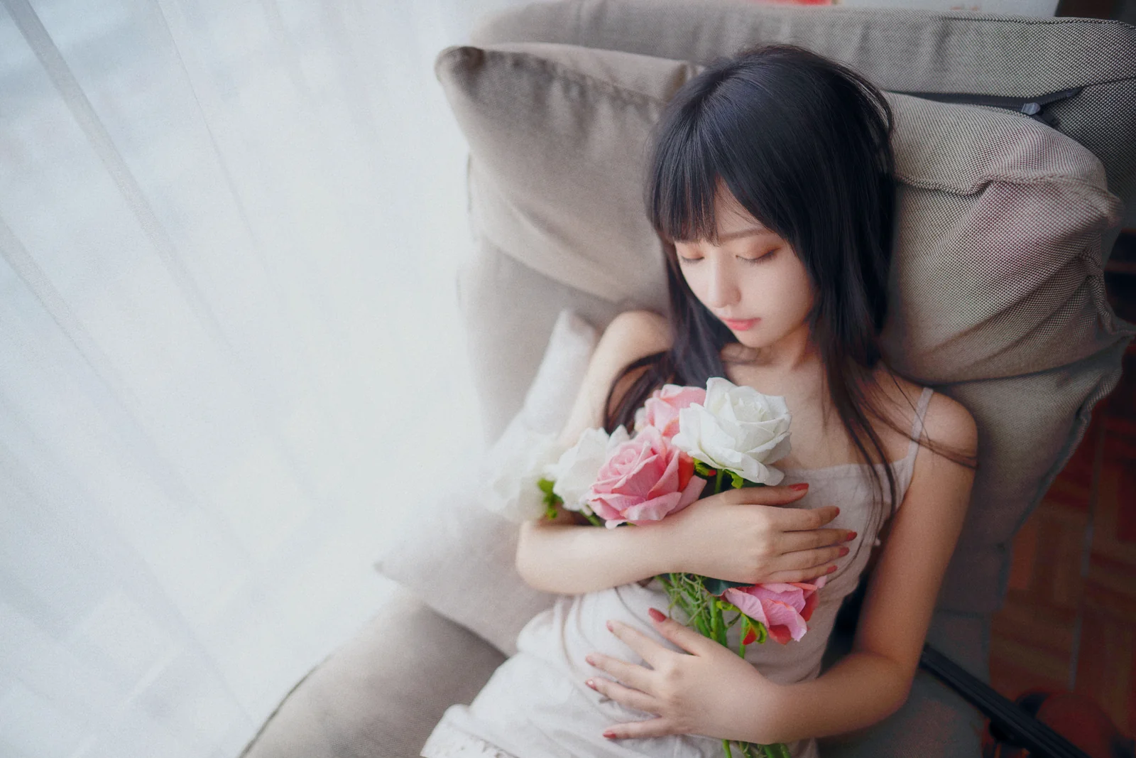 Shika小鹿鹿 - 长发姑娘 [21P-75MB]