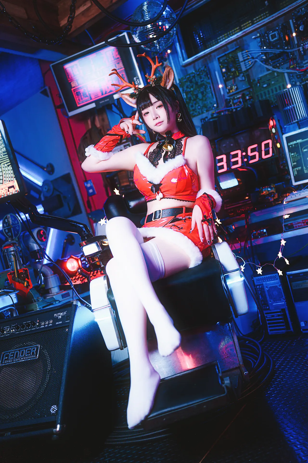 落落Raku - 可爱鹿 Dear Deer [63P-781MB]