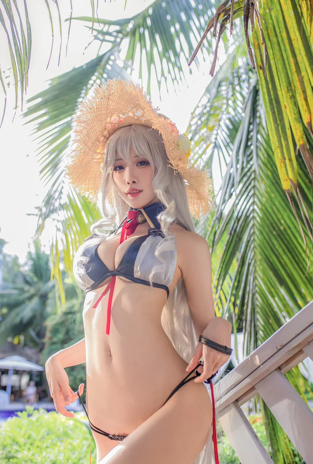 Aqua 水淼 - Algérie Swimsuit (Azur Lane) [35P-115MB]
